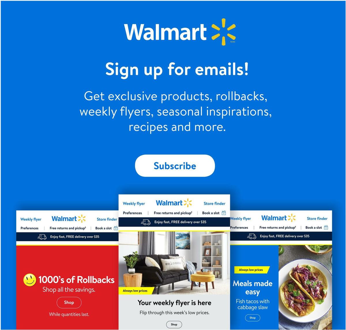 Walmart Spring Book Flyer from March 24