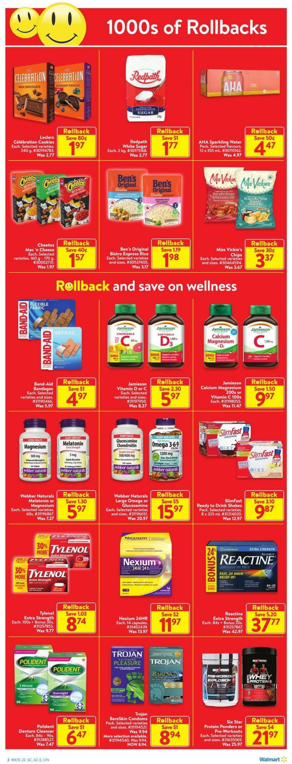 Walmart Flyer from March 31