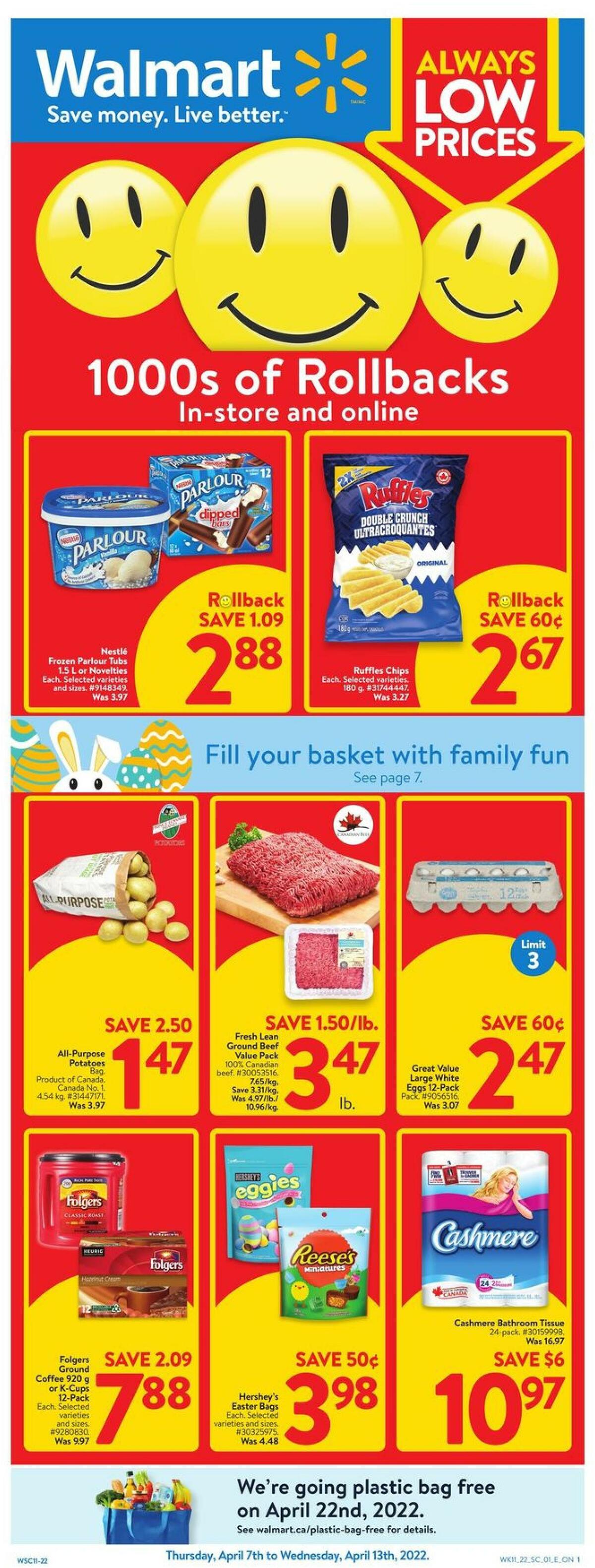 Walmart Flyer from April 7