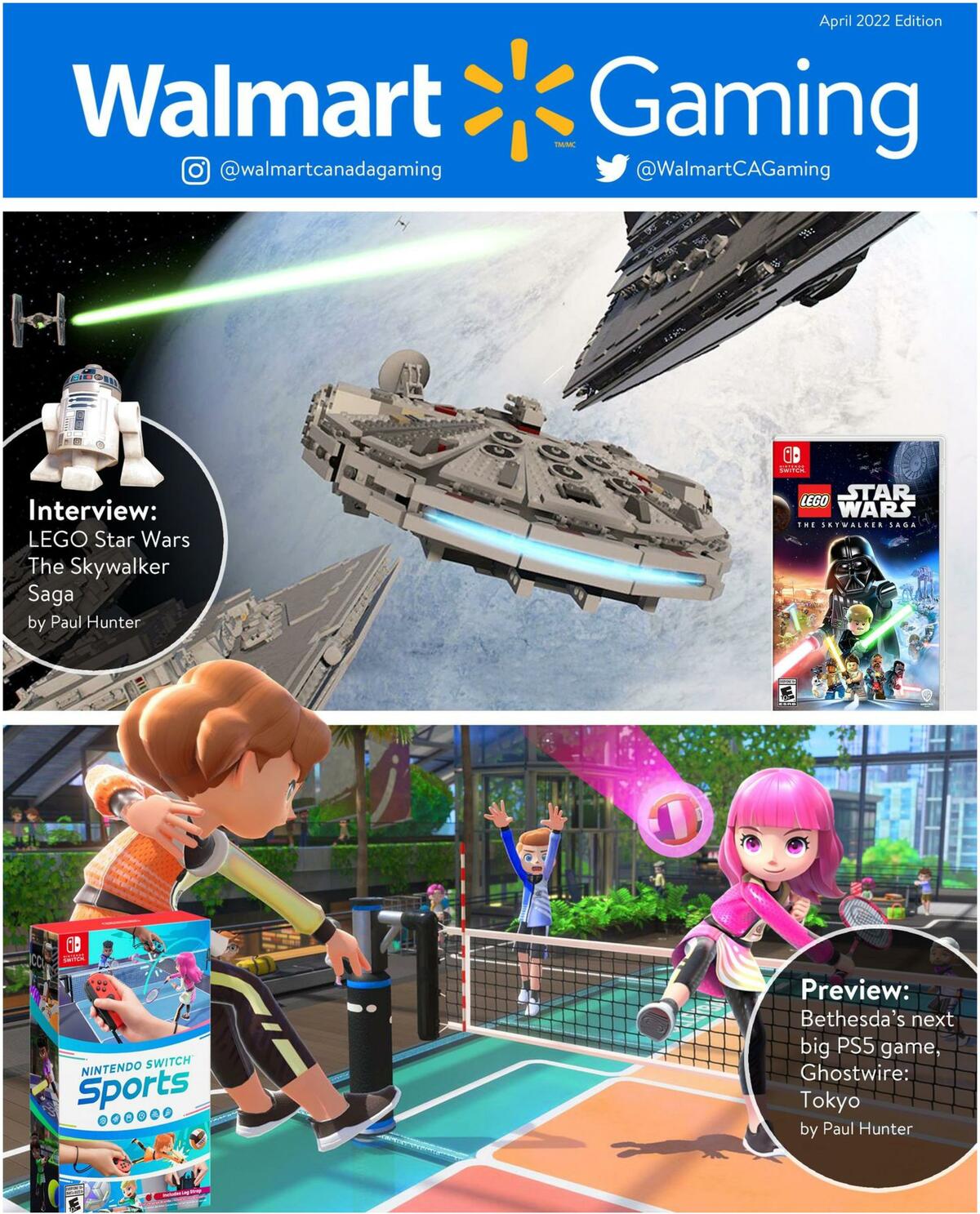 Walmart April Gaming Catalogue Flyer from April 5
