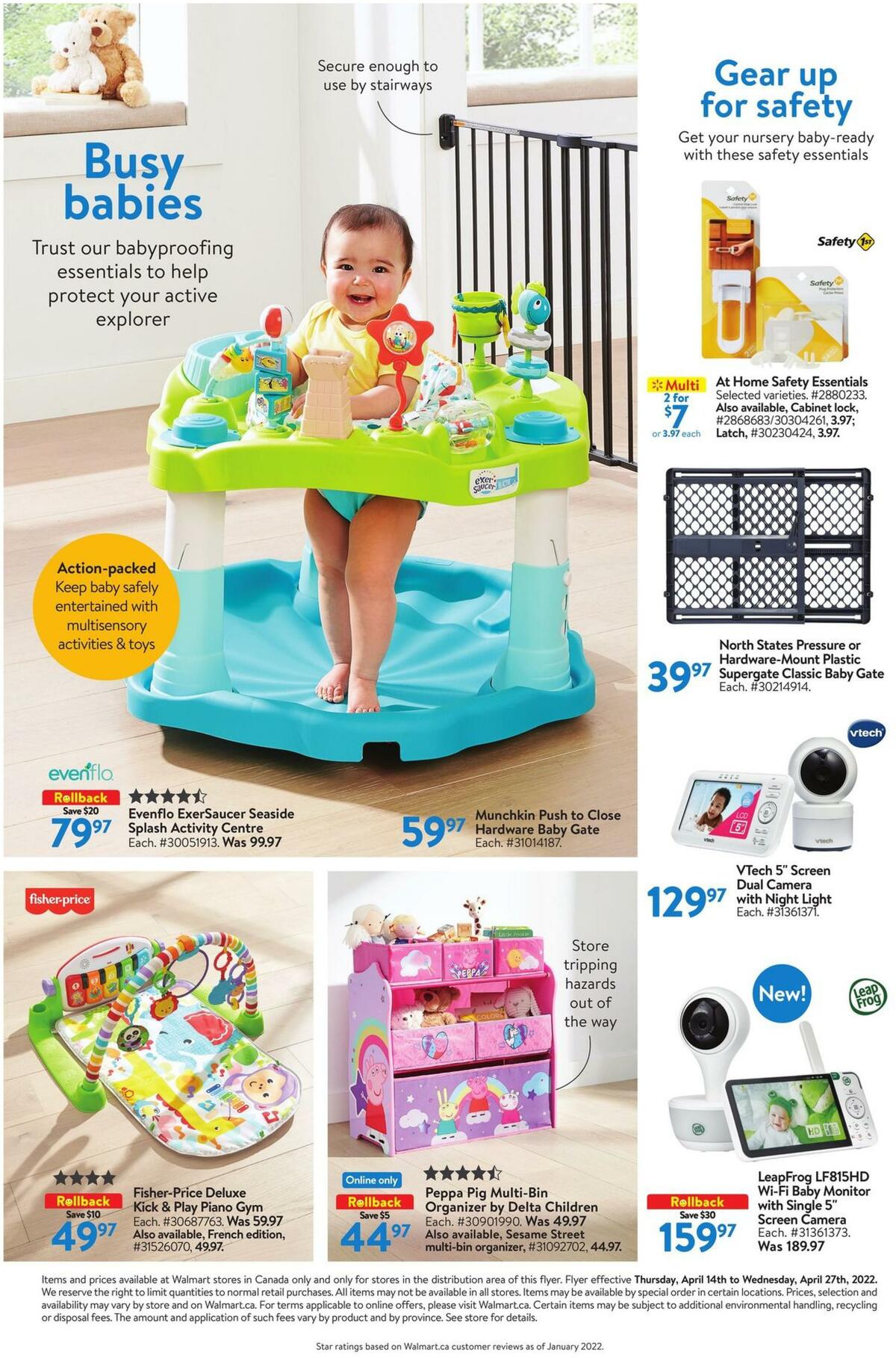 Walmart Baby Flyer from April 14