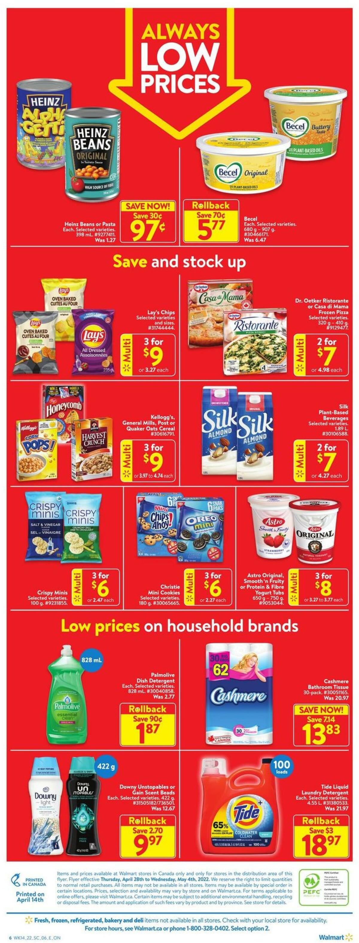 Walmart Flyer from April 28