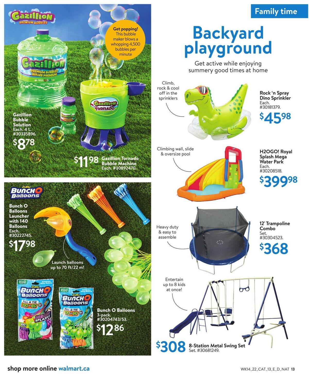 Walmart Summer Flyer from April 28