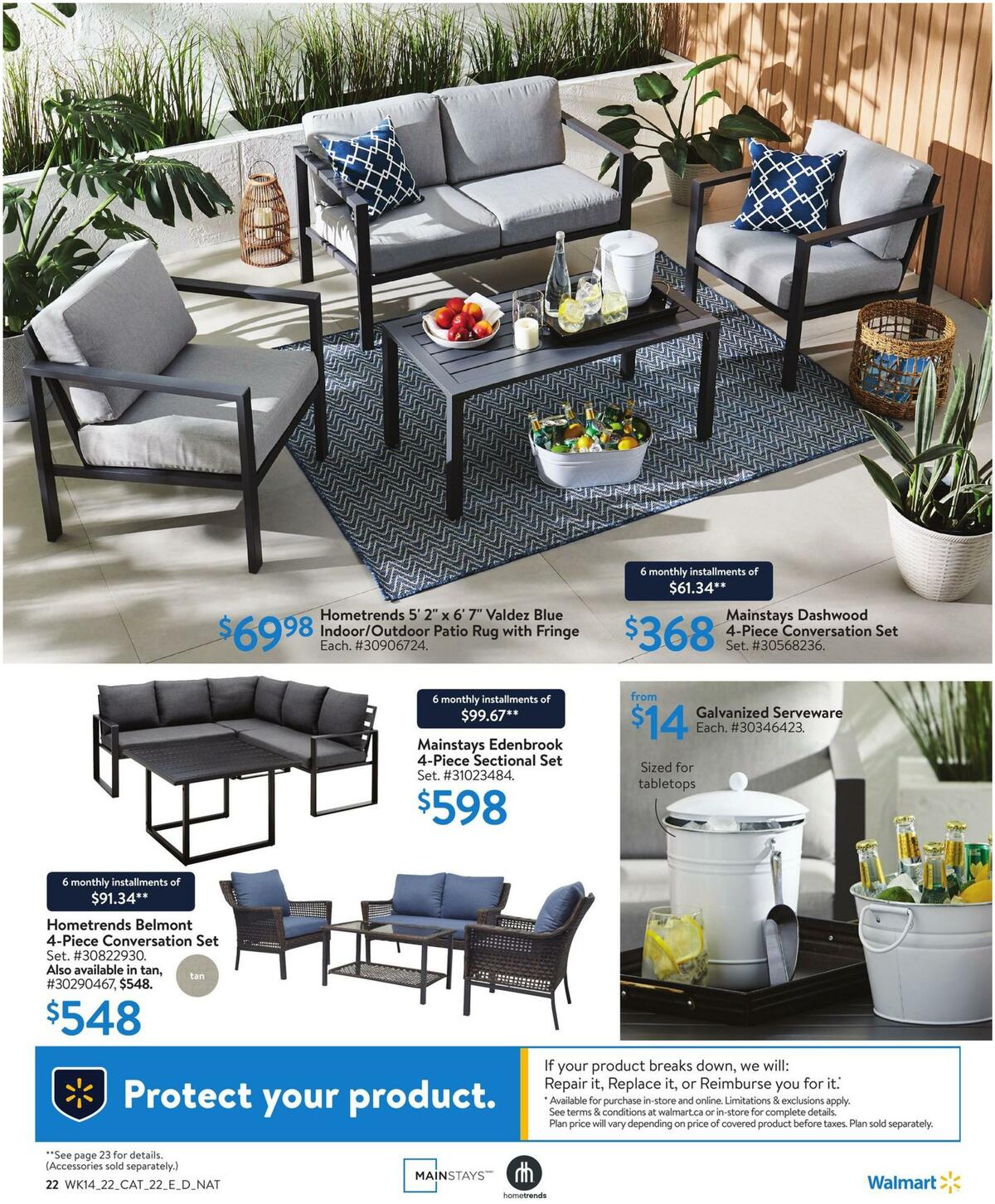 Walmart Summer Flyer from April 28