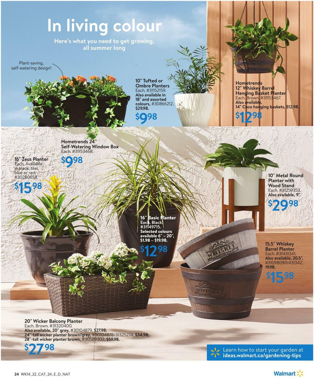 Walmart Summer Flyer from April 28