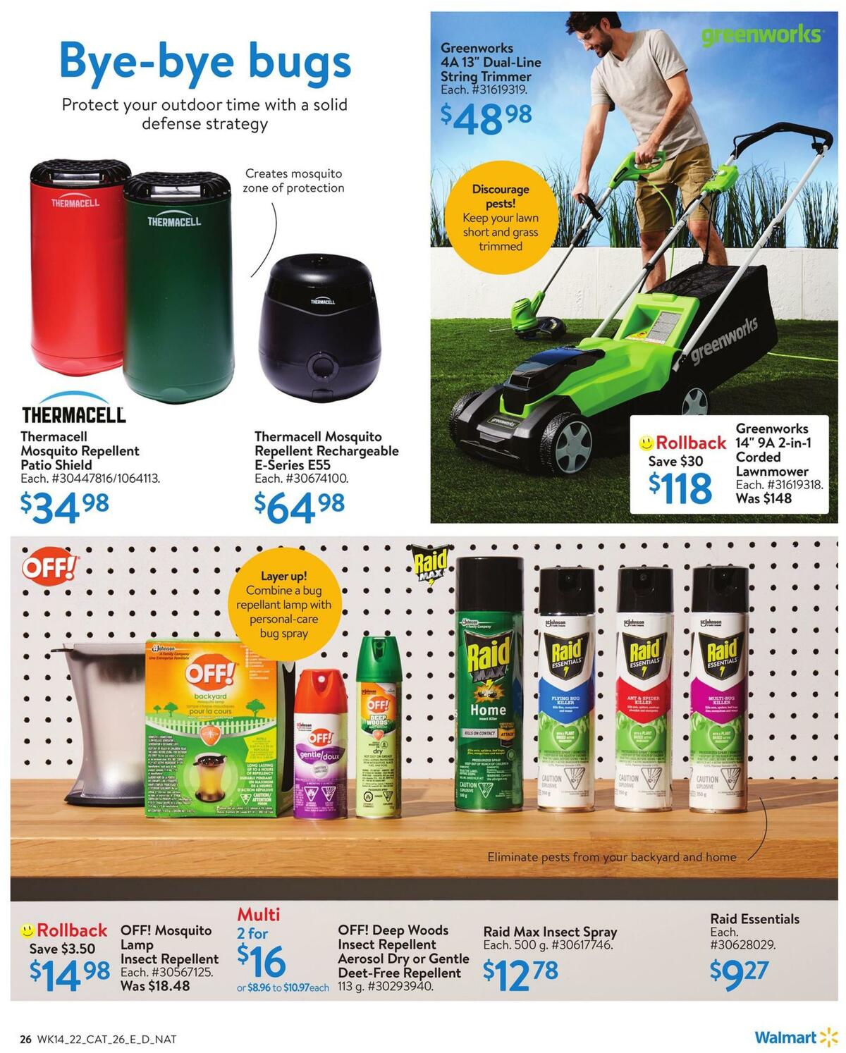 Walmart Summer Flyer from April 28