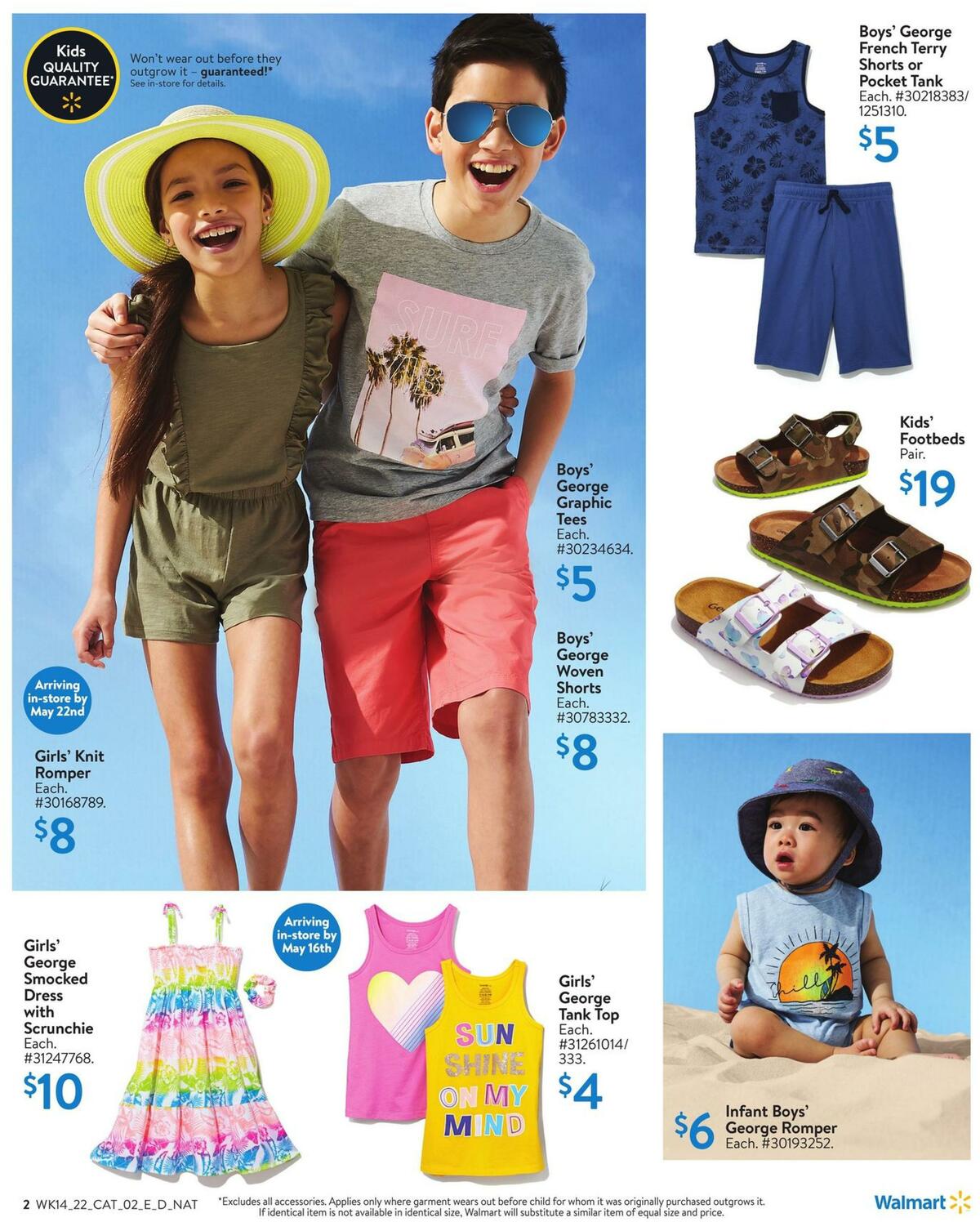 Walmart Summer Flyer from April 28