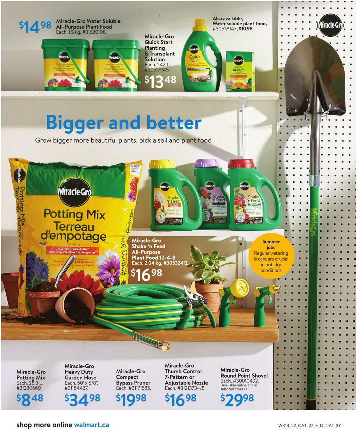 Walmart Summer Flyer from April 28