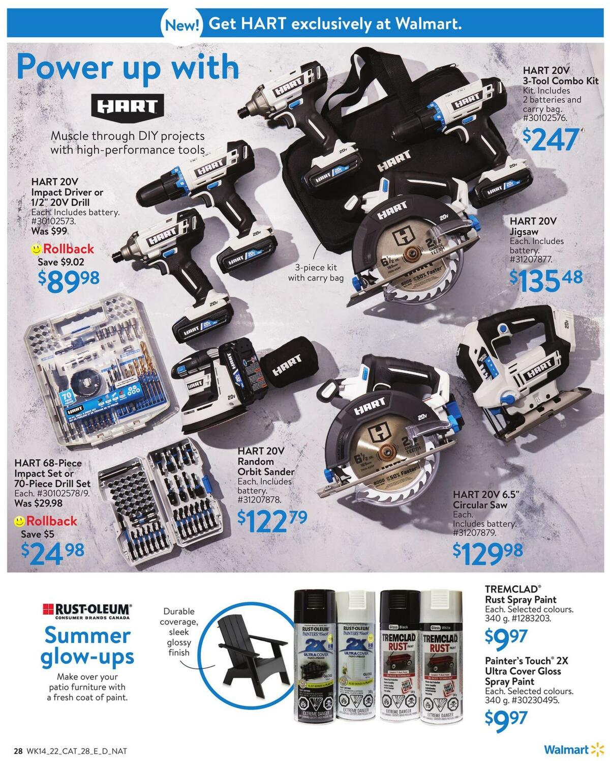 Walmart Summer Flyer from April 28