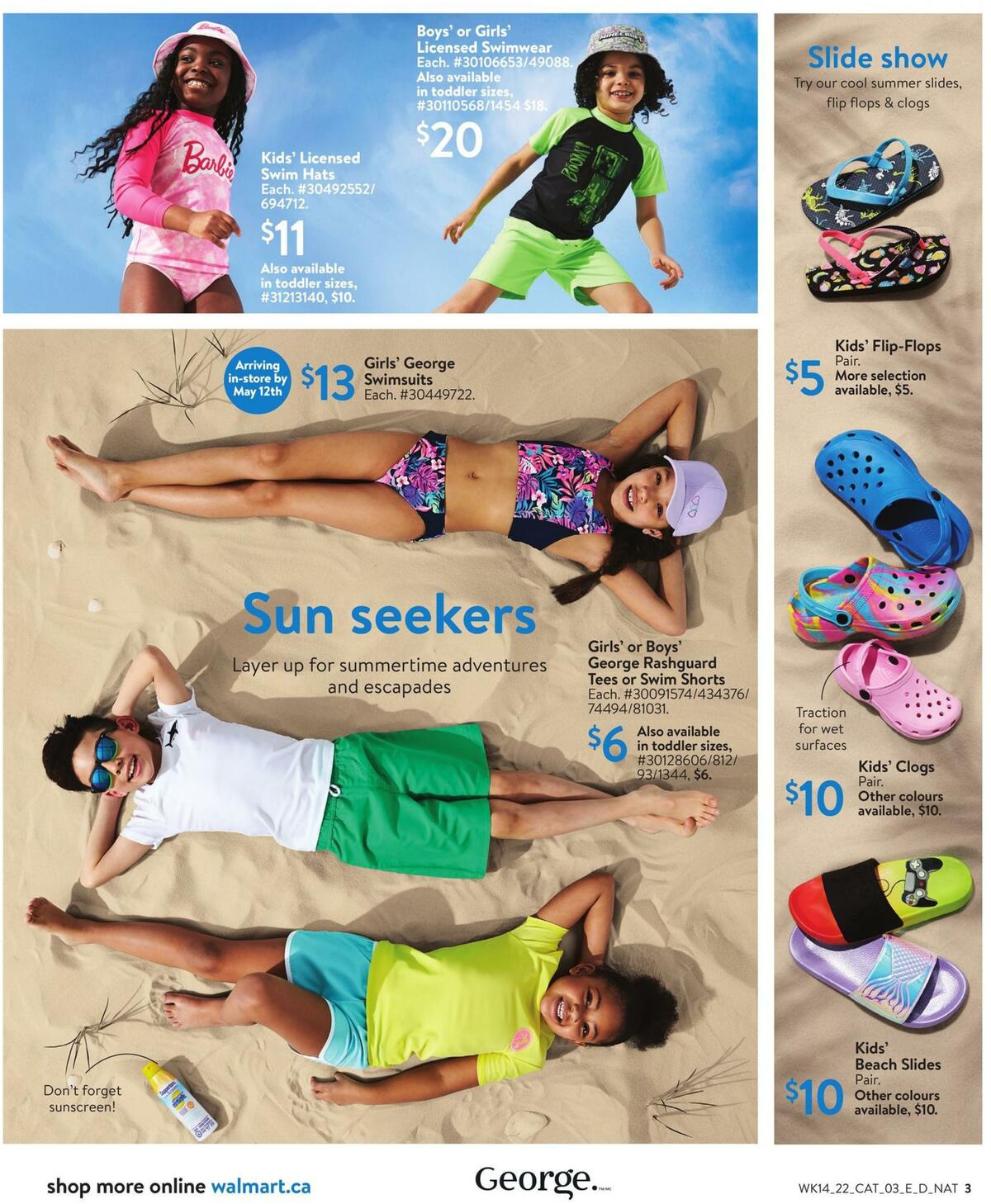 Walmart Summer Flyer from April 28