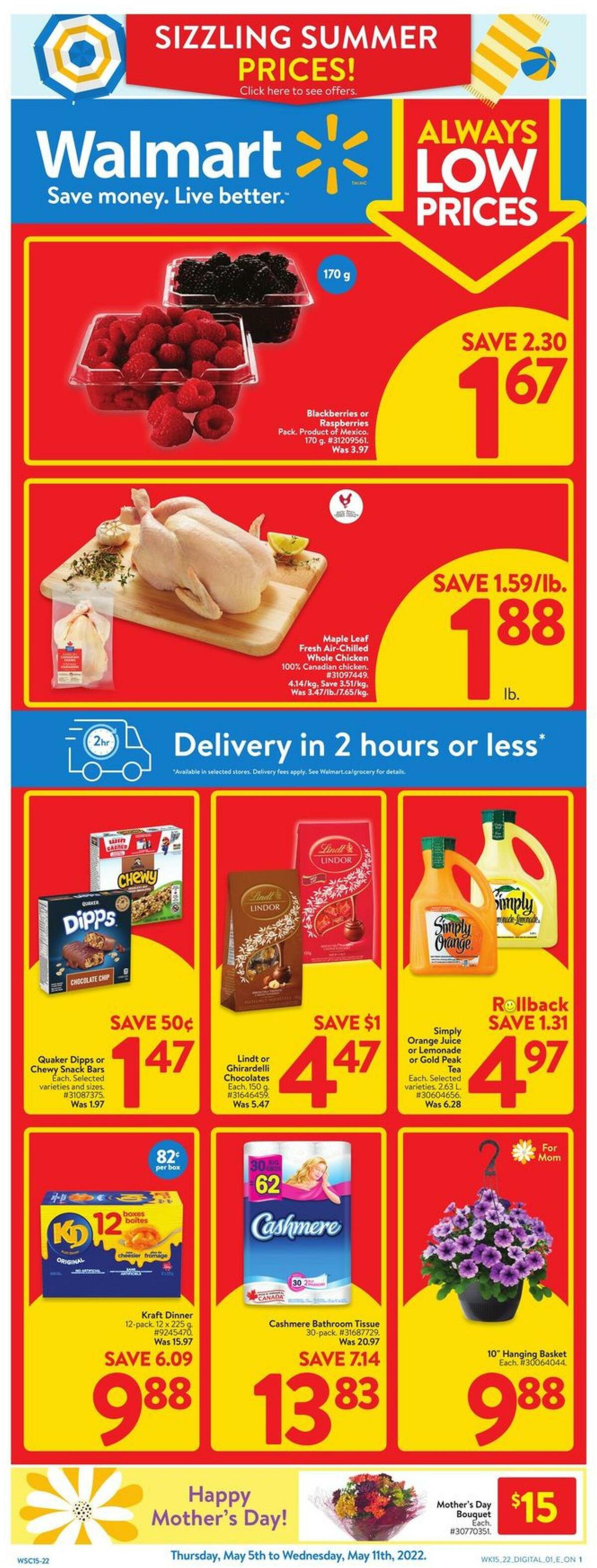 Walmart Flyer from May 5
