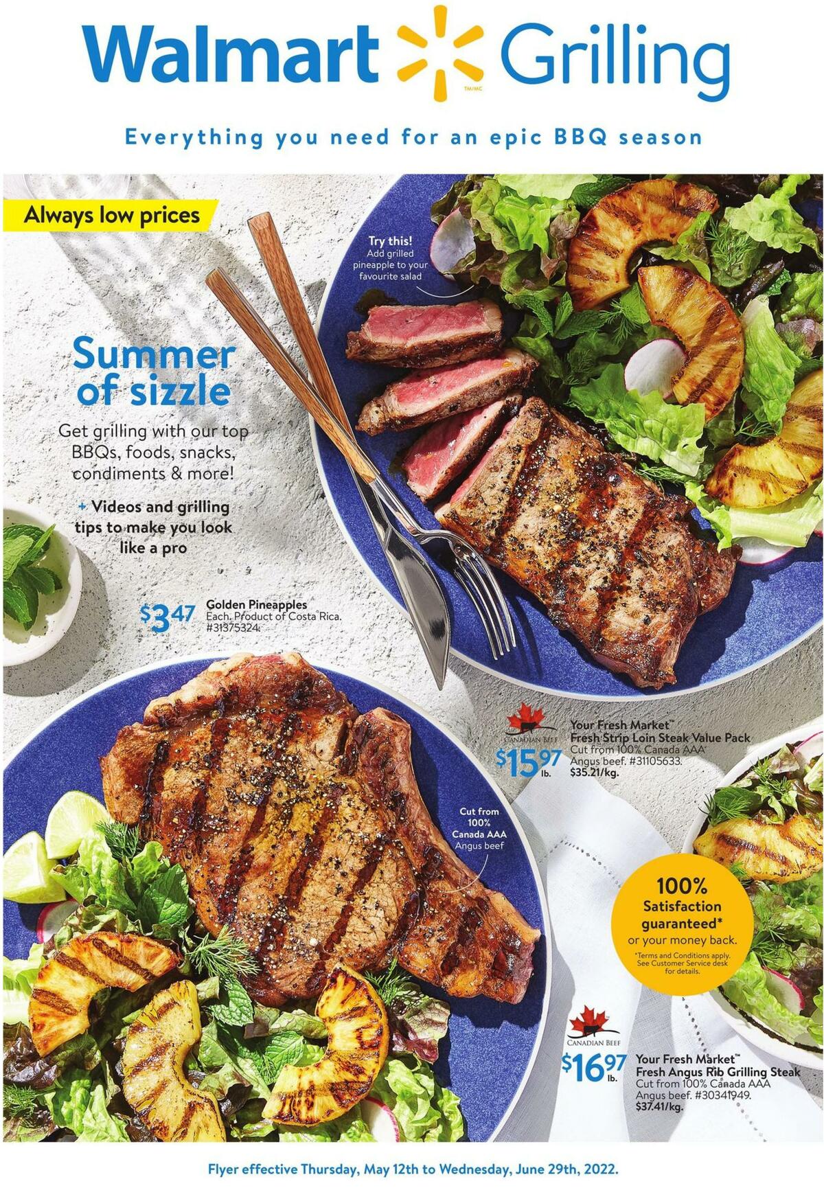 Walmart Grilling Digest Flyer from May 12