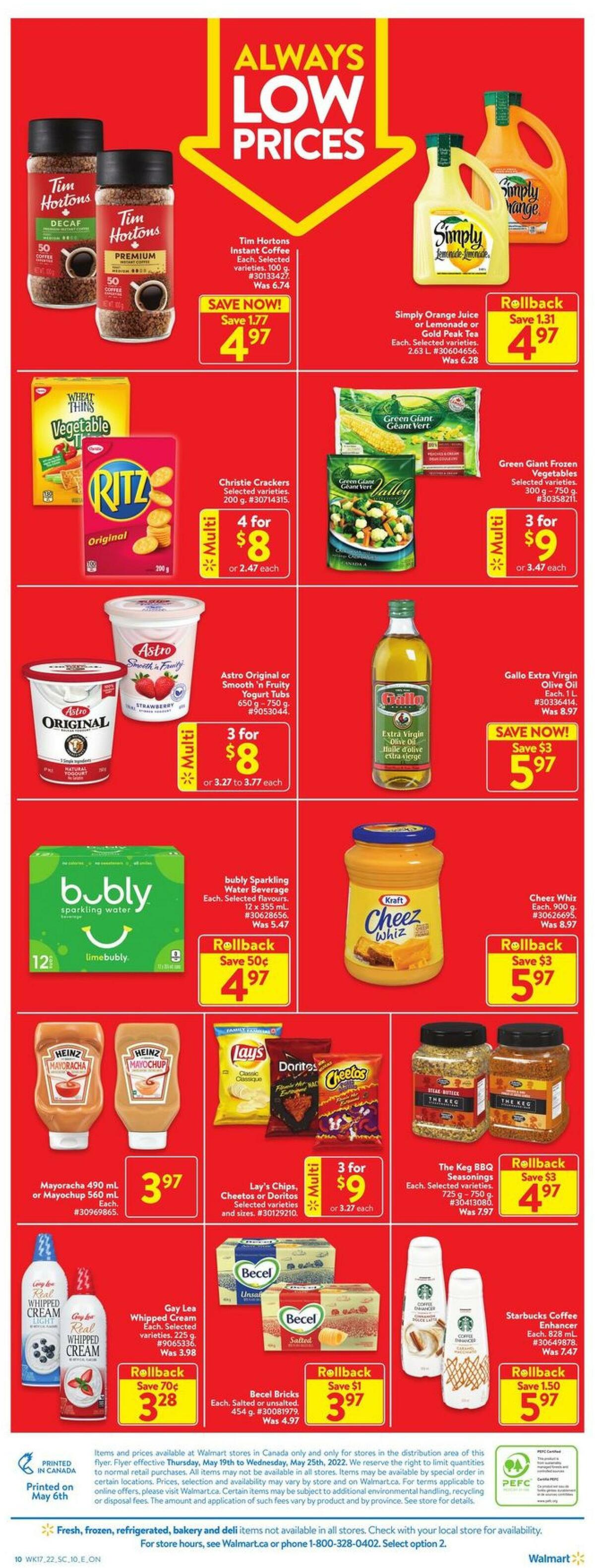 Walmart Flyer from May 19