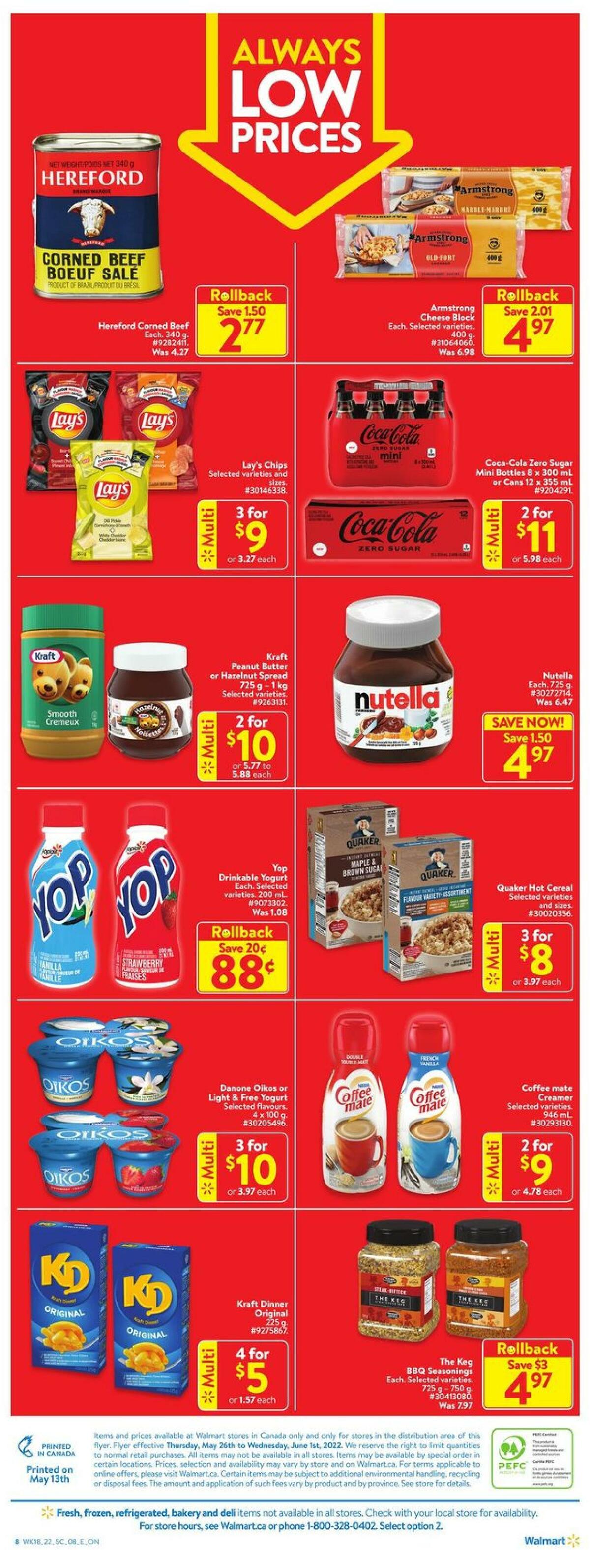 Walmart Flyer from May 26