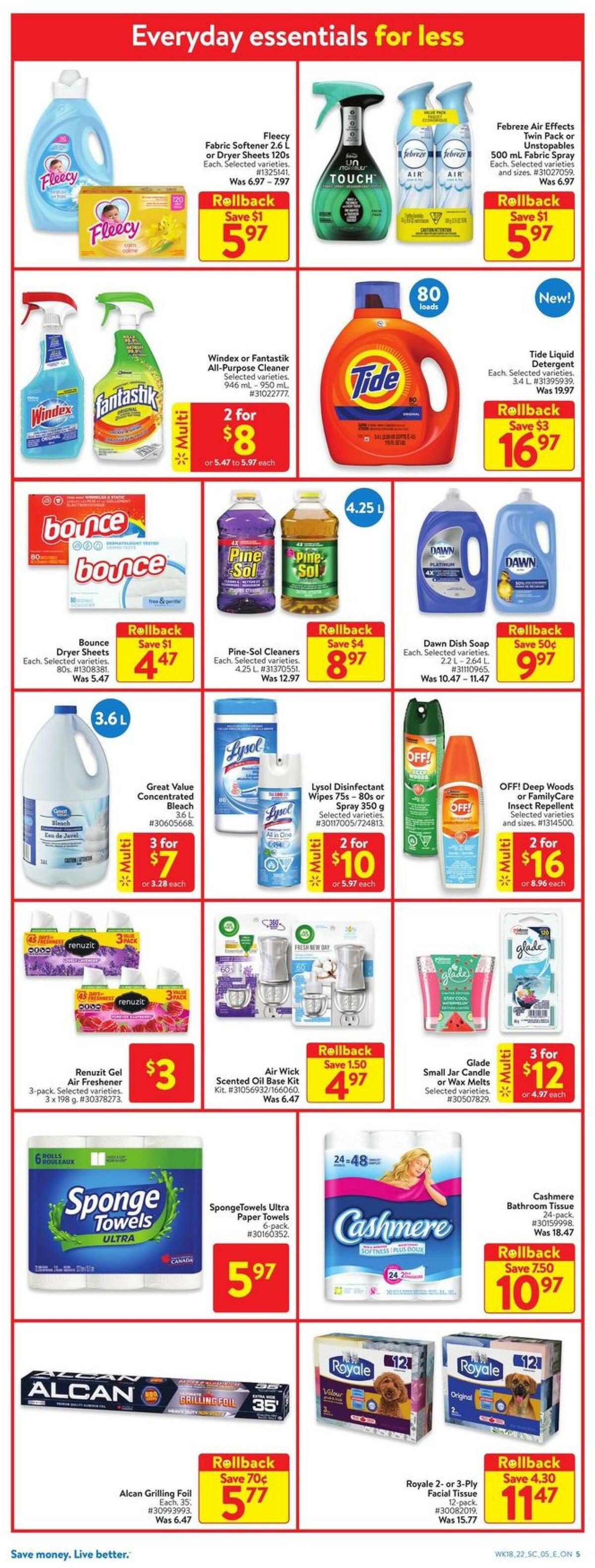 Walmart Flyer from May 26