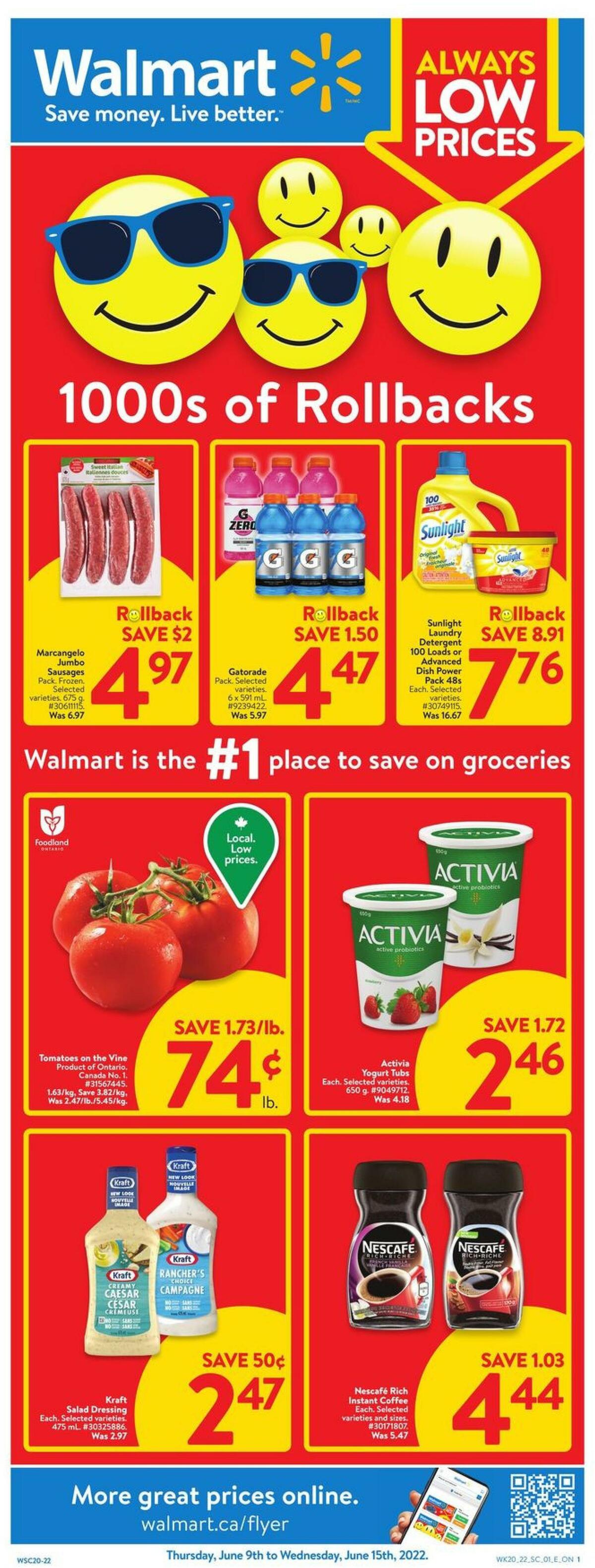 Walmart Flyer from June 9
