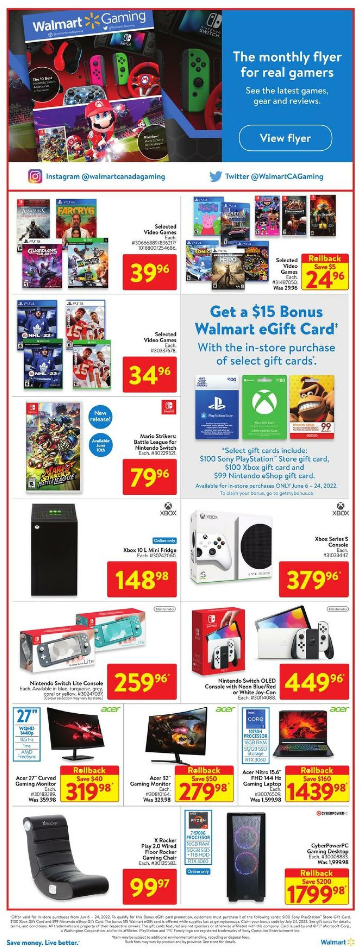 Walmart Flyer from June 9