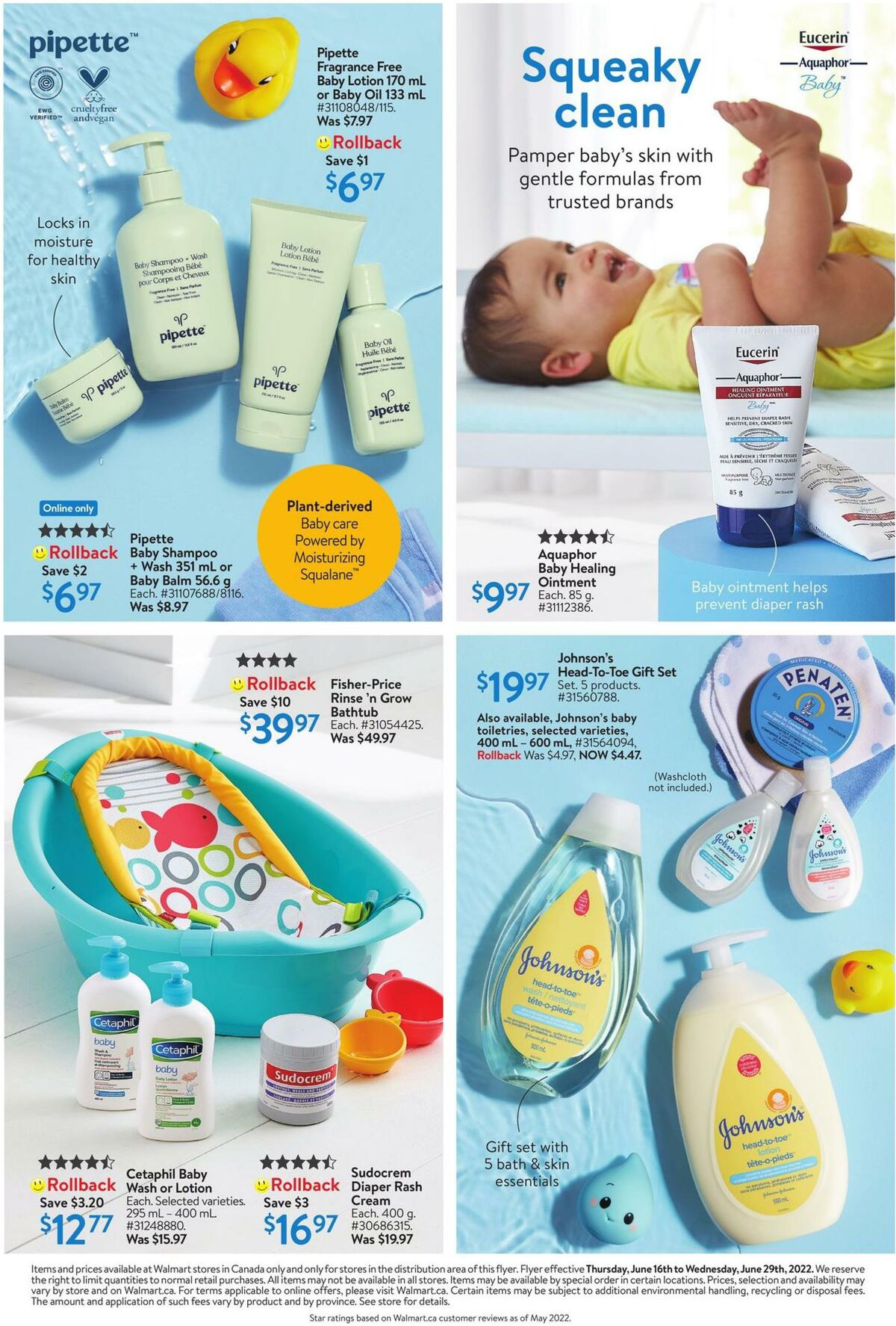Walmart Baby Flyer from June 16