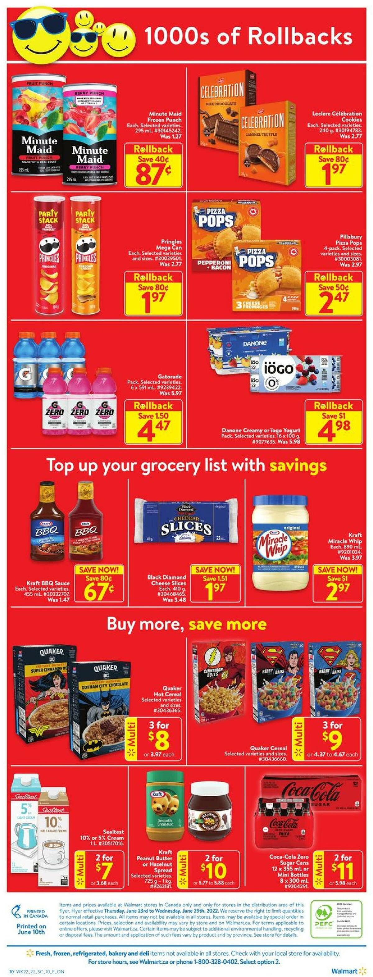 Walmart Flyer from June 23