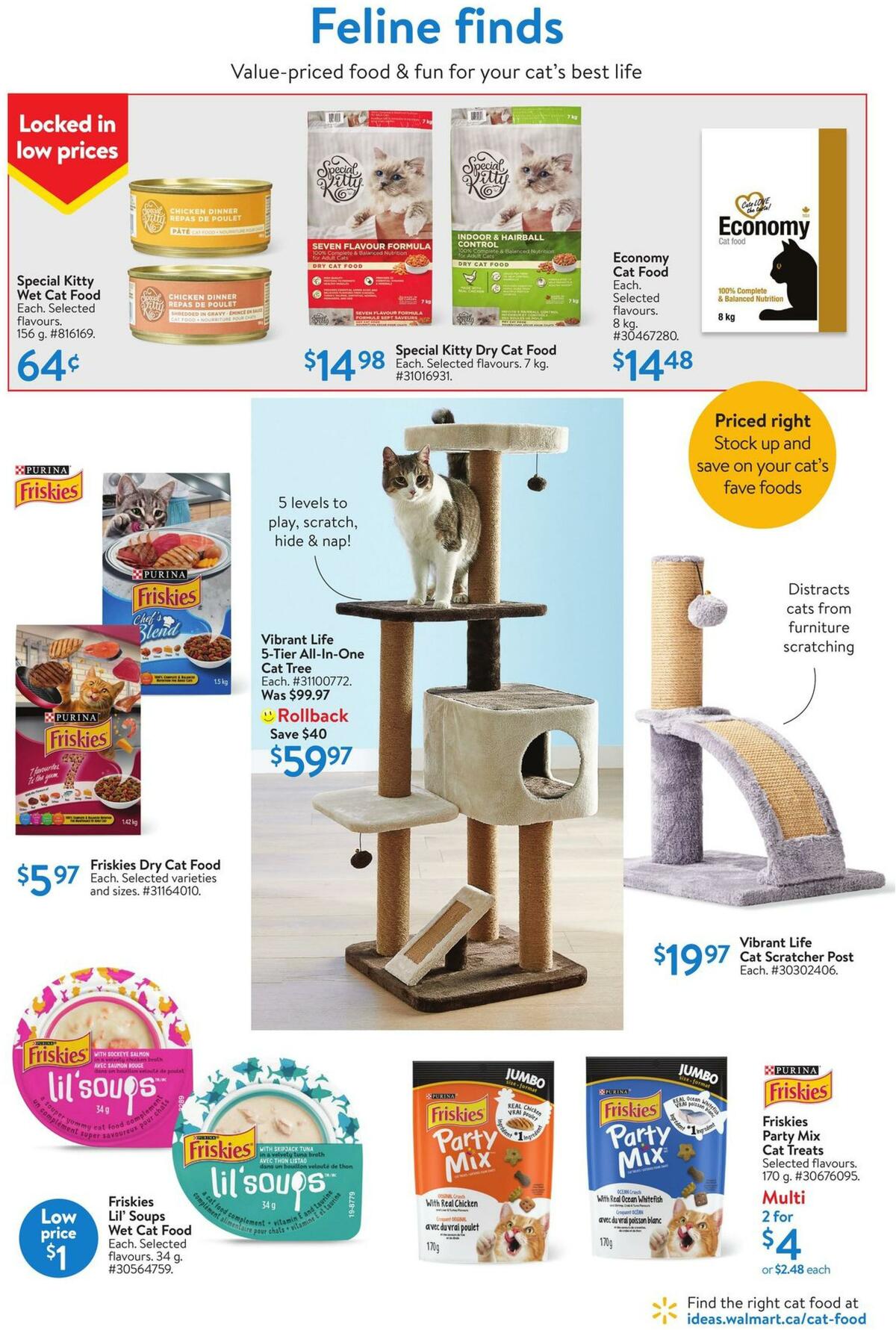 Walmart Pet Flyer from July 7