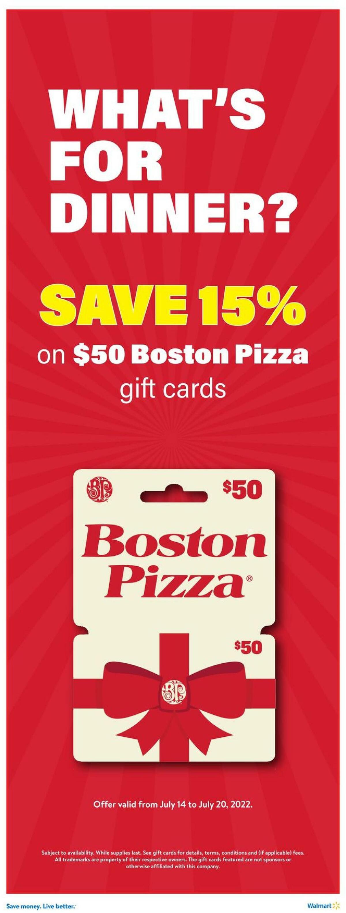 Walmart Flyer from July 14