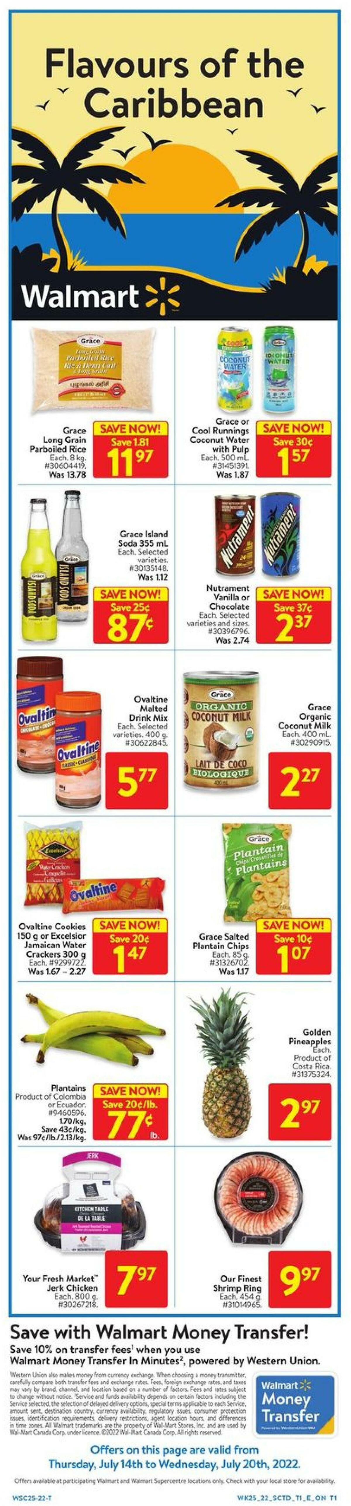 Walmart Flyer from July 14