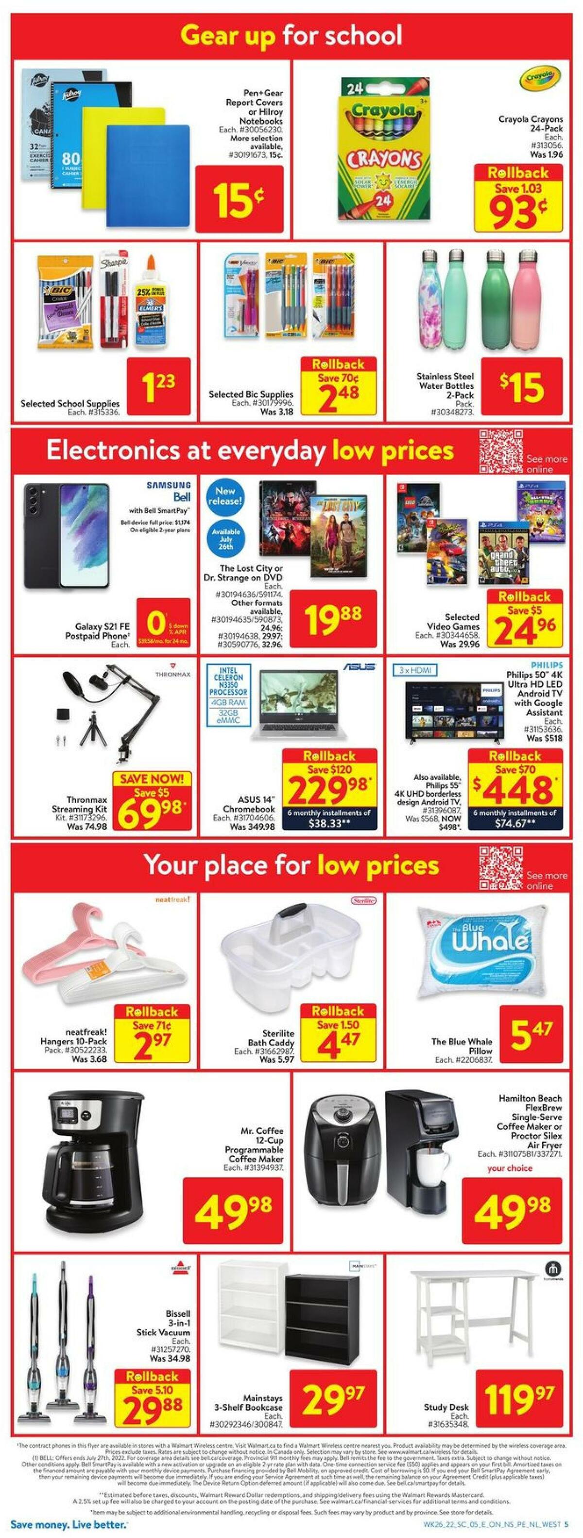 Walmart Flyer from July 21