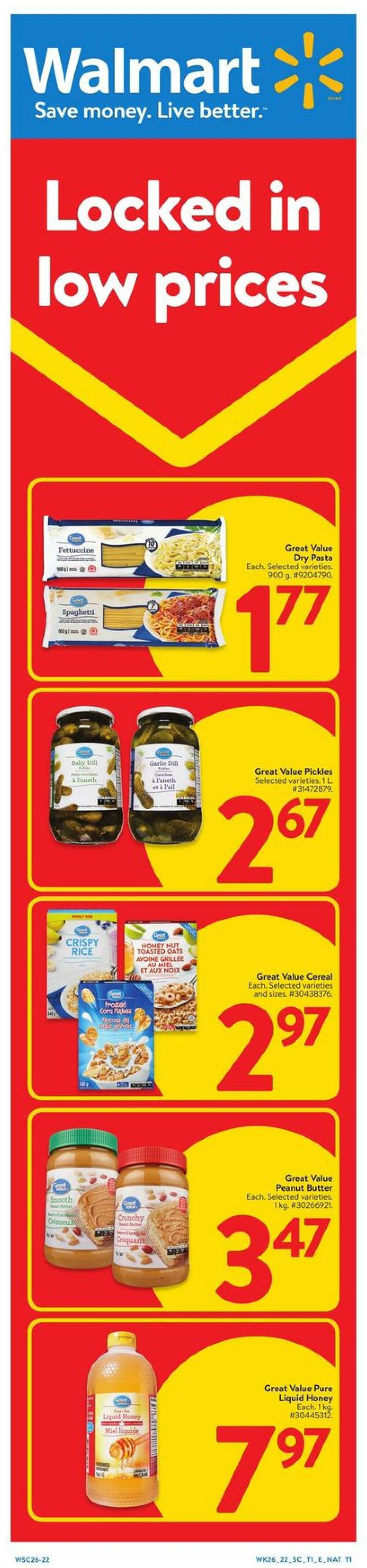 Walmart Flyer from July 21