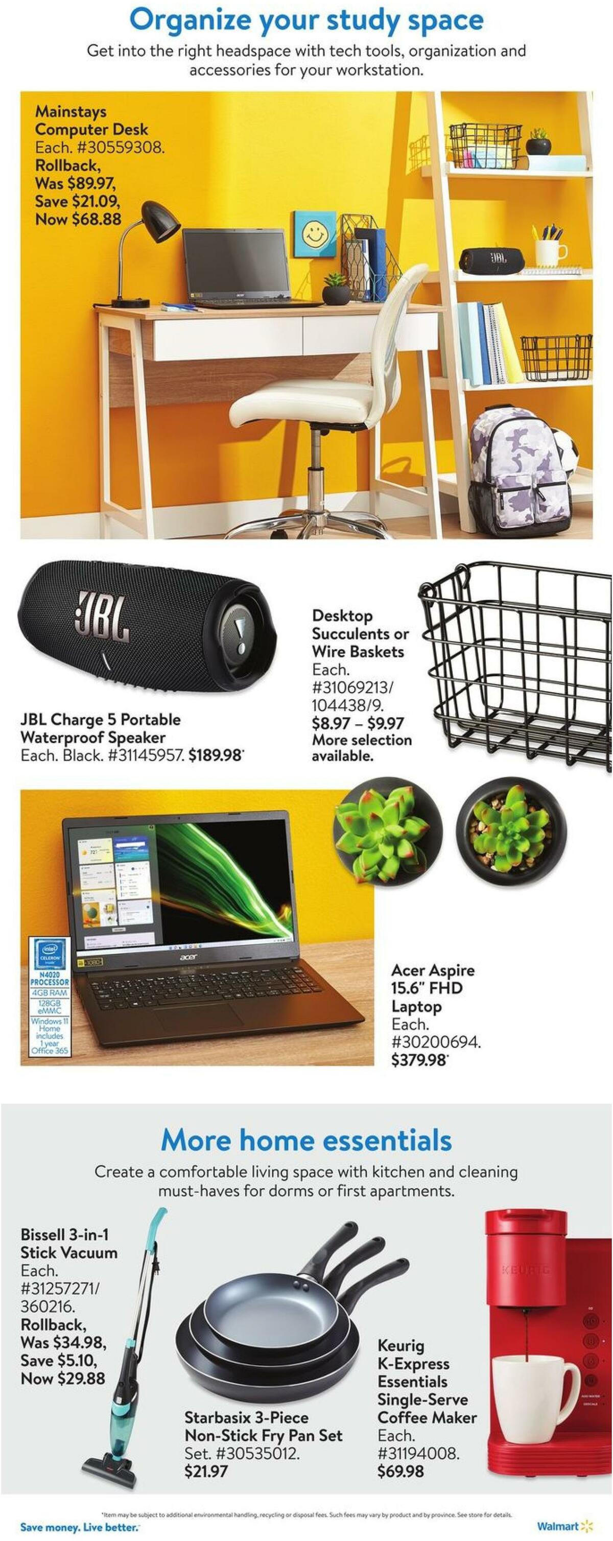 Walmart Flyer from July 28