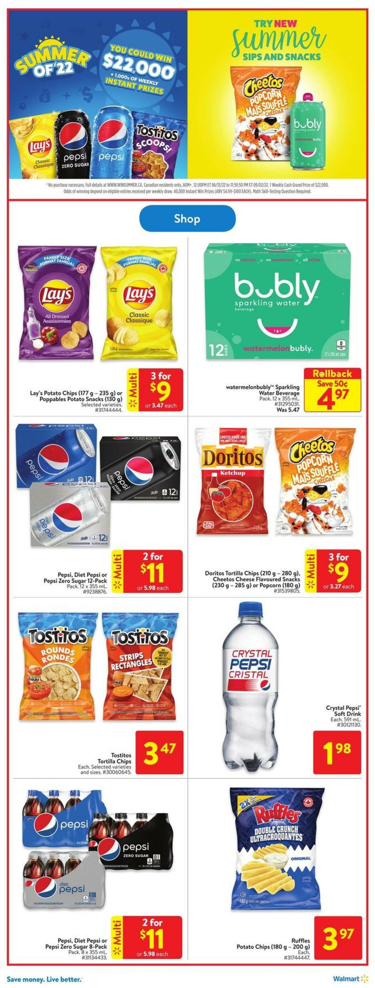 Walmart Flyer from July 28