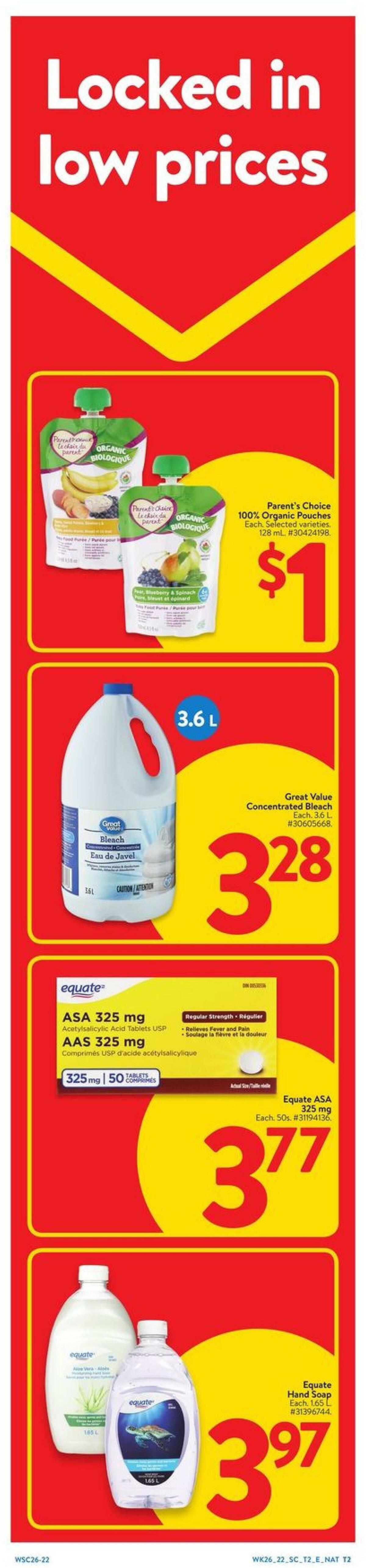 Walmart Flyer from July 28