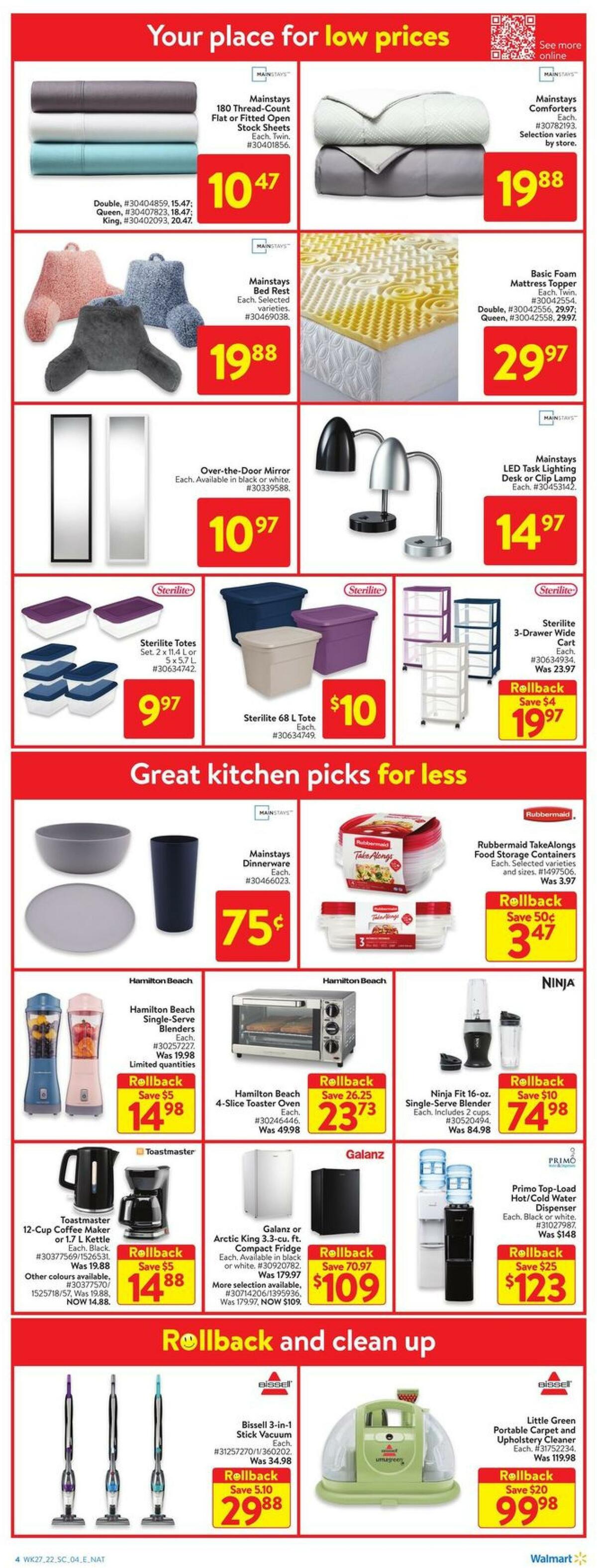 Walmart Flyer from July 28