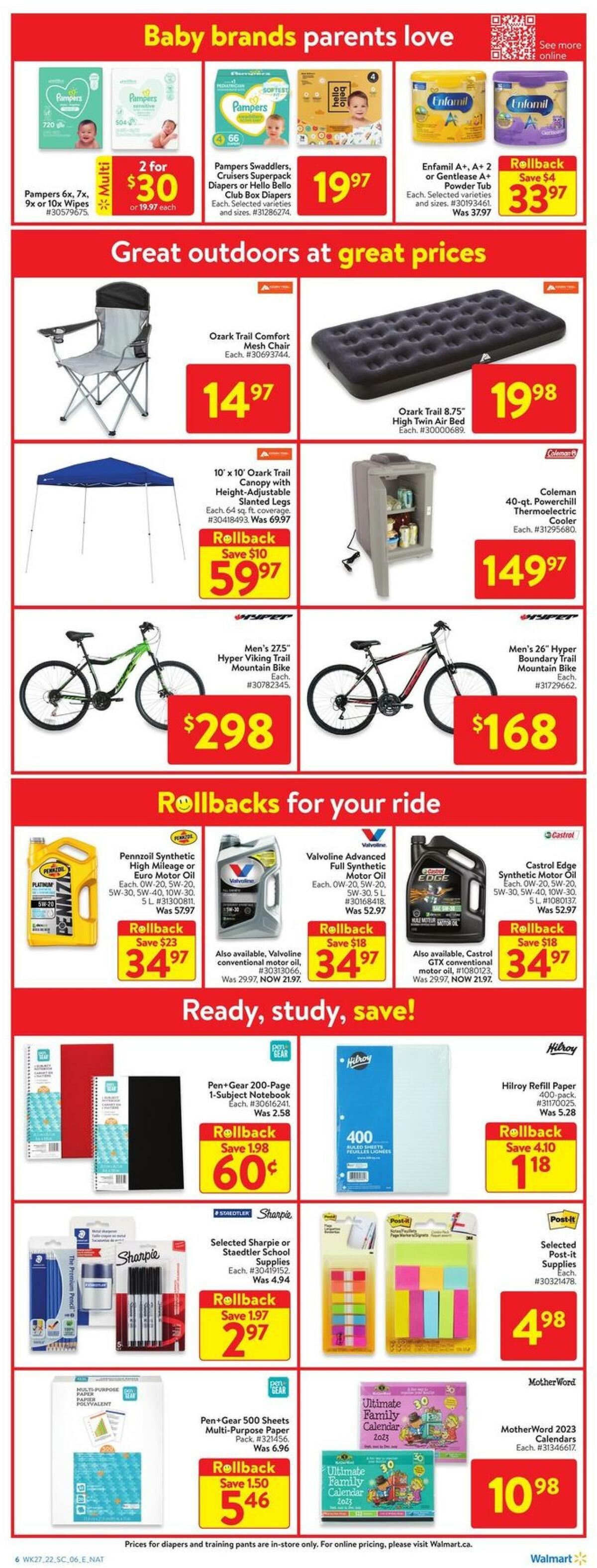 Walmart Flyer from July 28