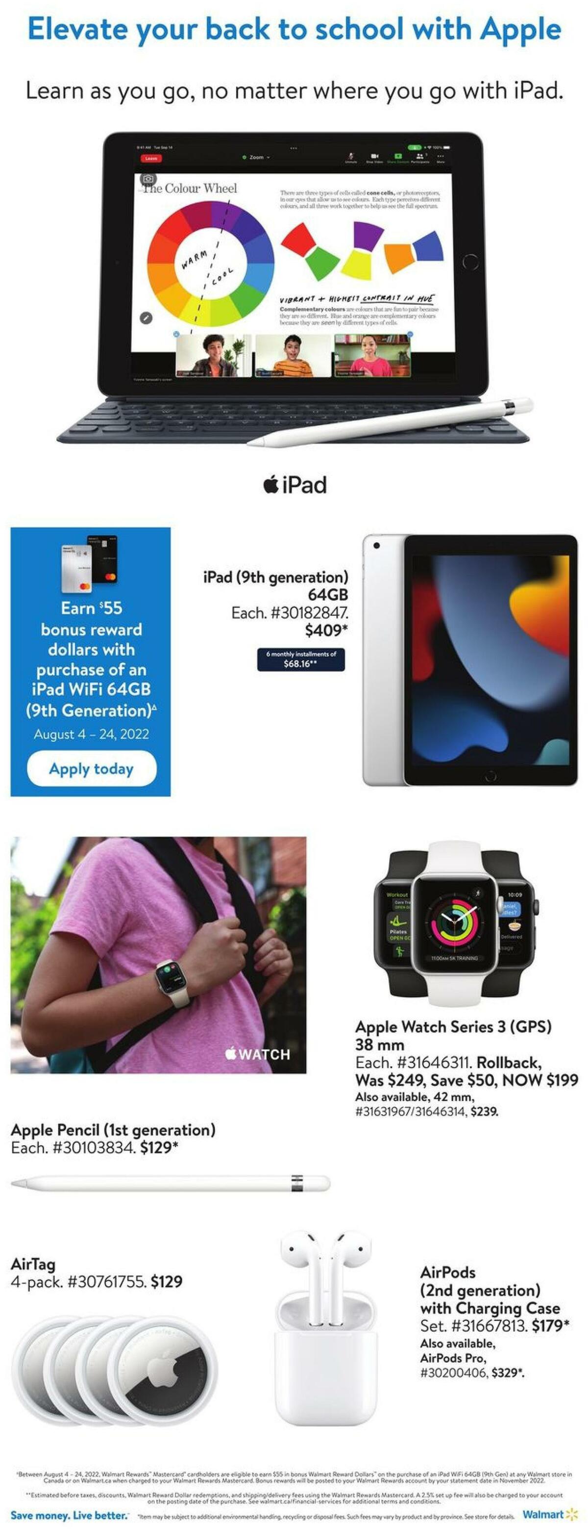 Walmart Flyer from August 4