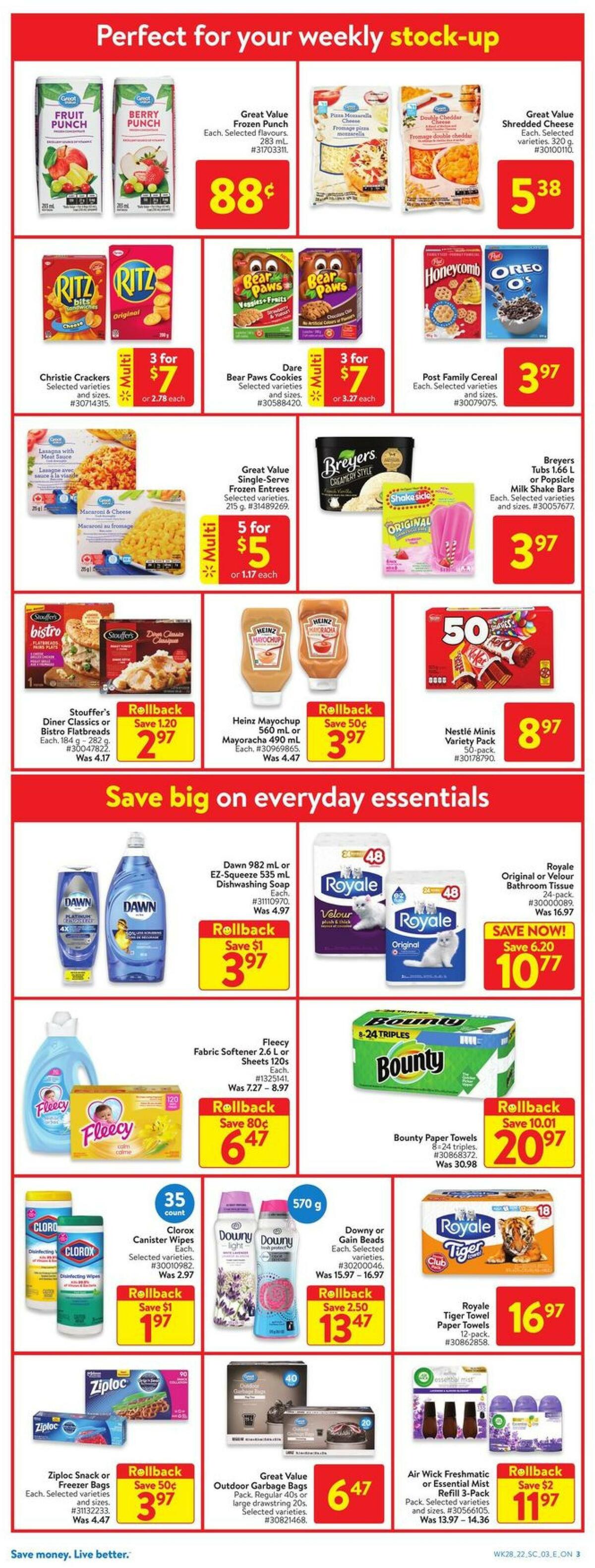 Walmart Flyer from August 4