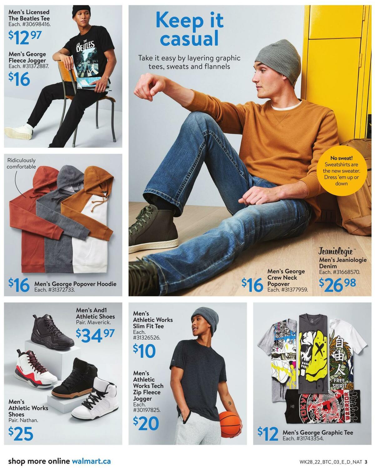 Walmart Back to Campus Flyer from August 4