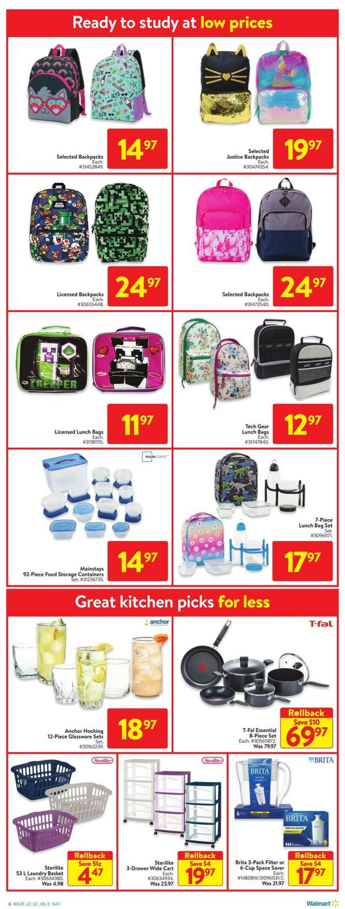 Walmart Flyer from August 11