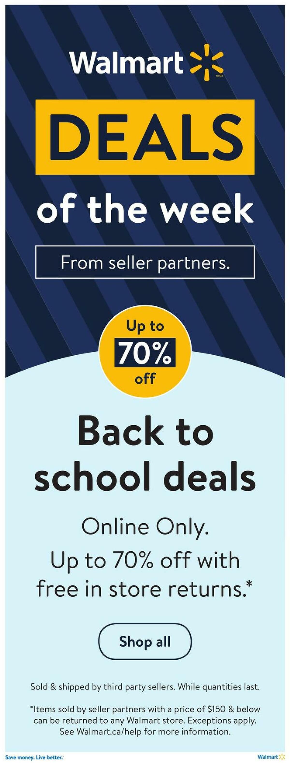 Walmart Flyer from August 11