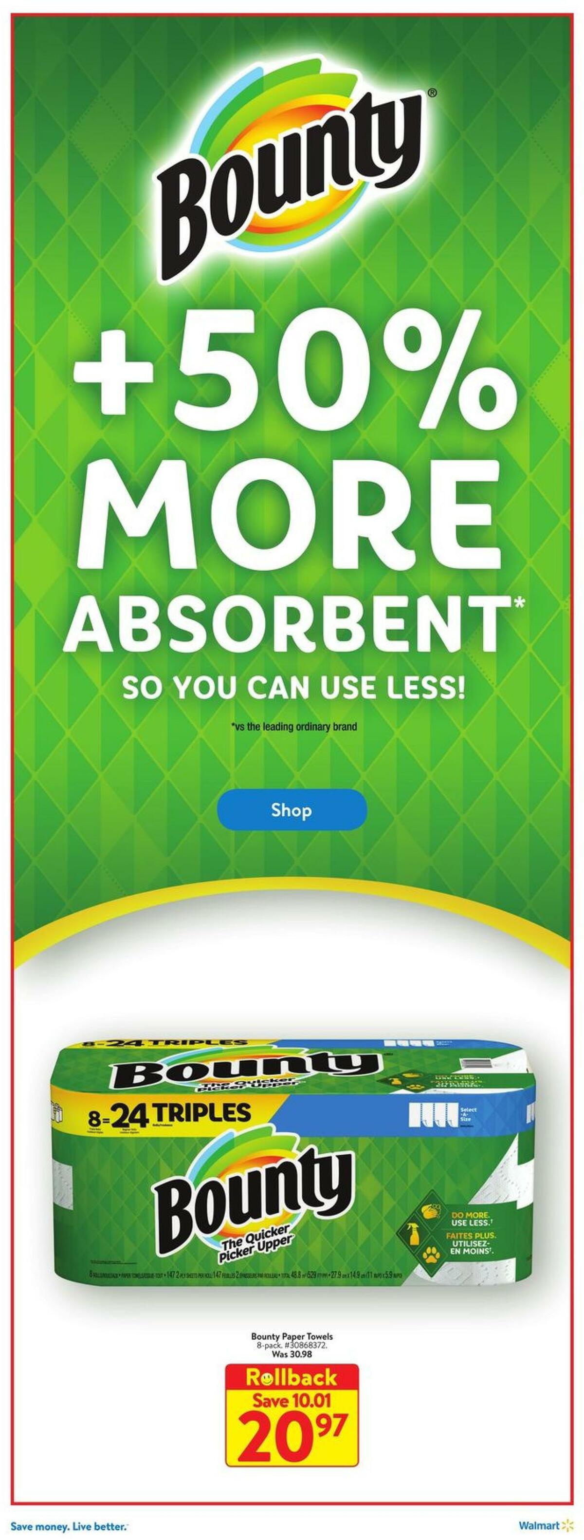 Walmart Flyer from August 11
