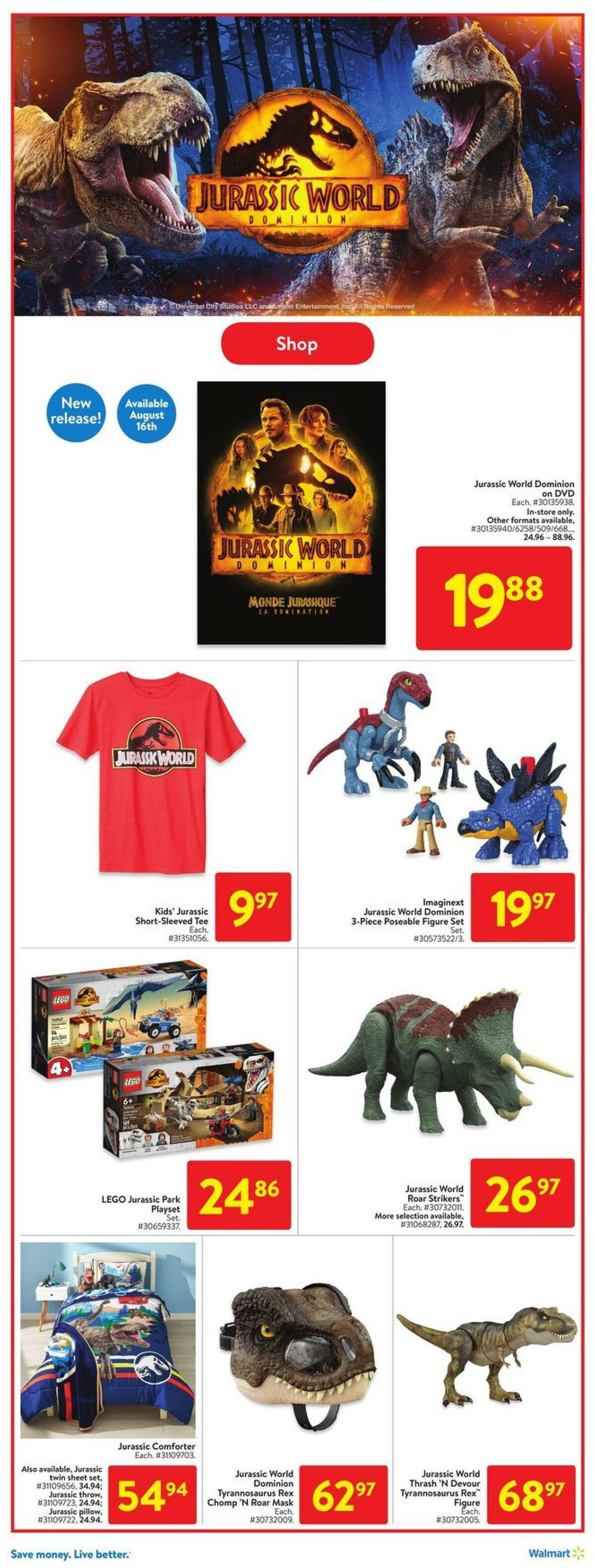 Walmart Flyer from August 11