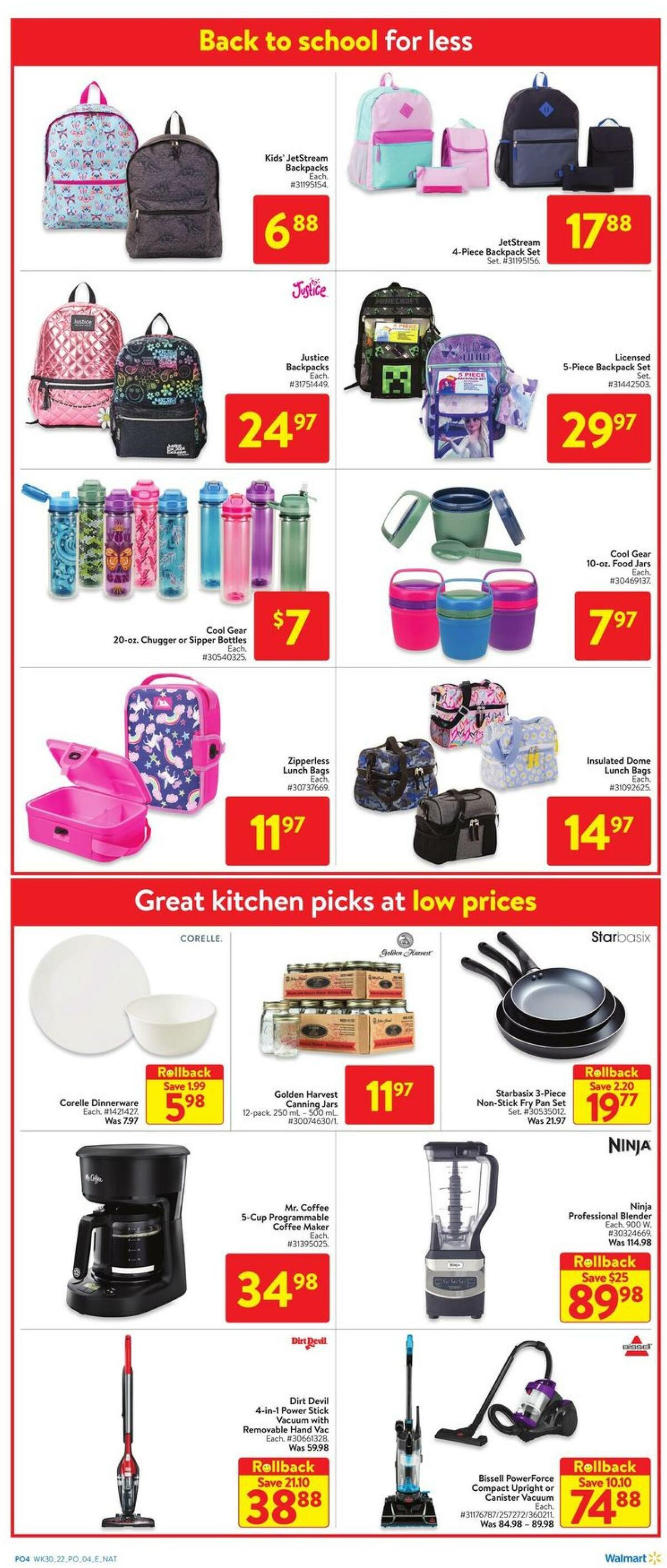 Walmart Flyer from August 18