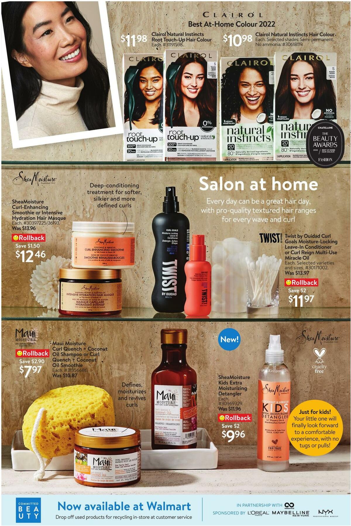 Walmart Beauty Digest Flyer from September 1