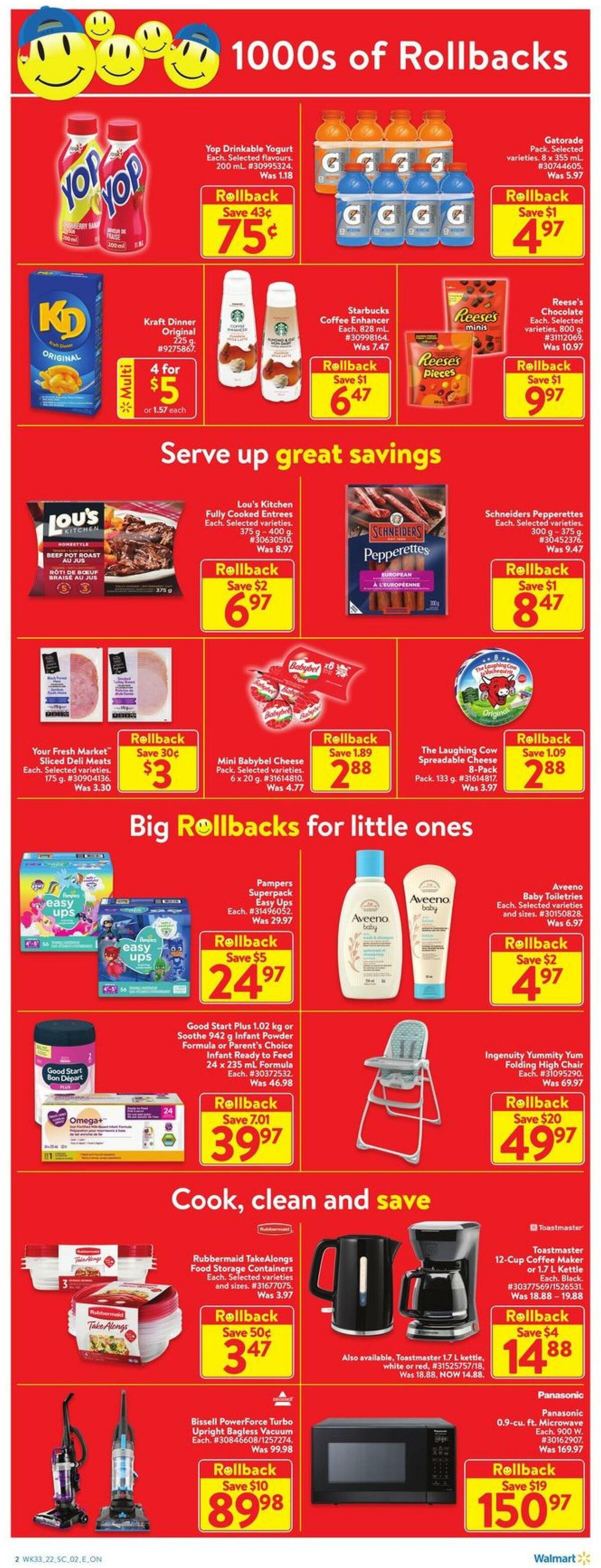 Walmart Flyer from September 8