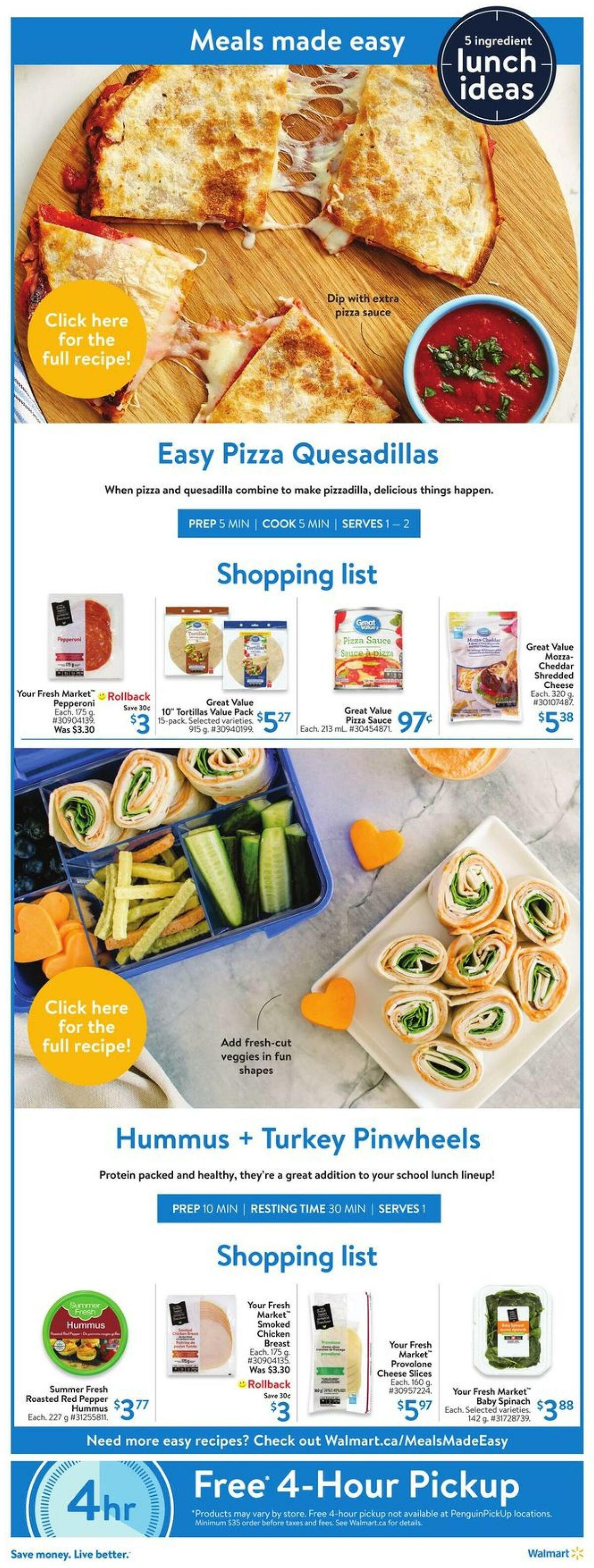 Walmart Flyer from September 8