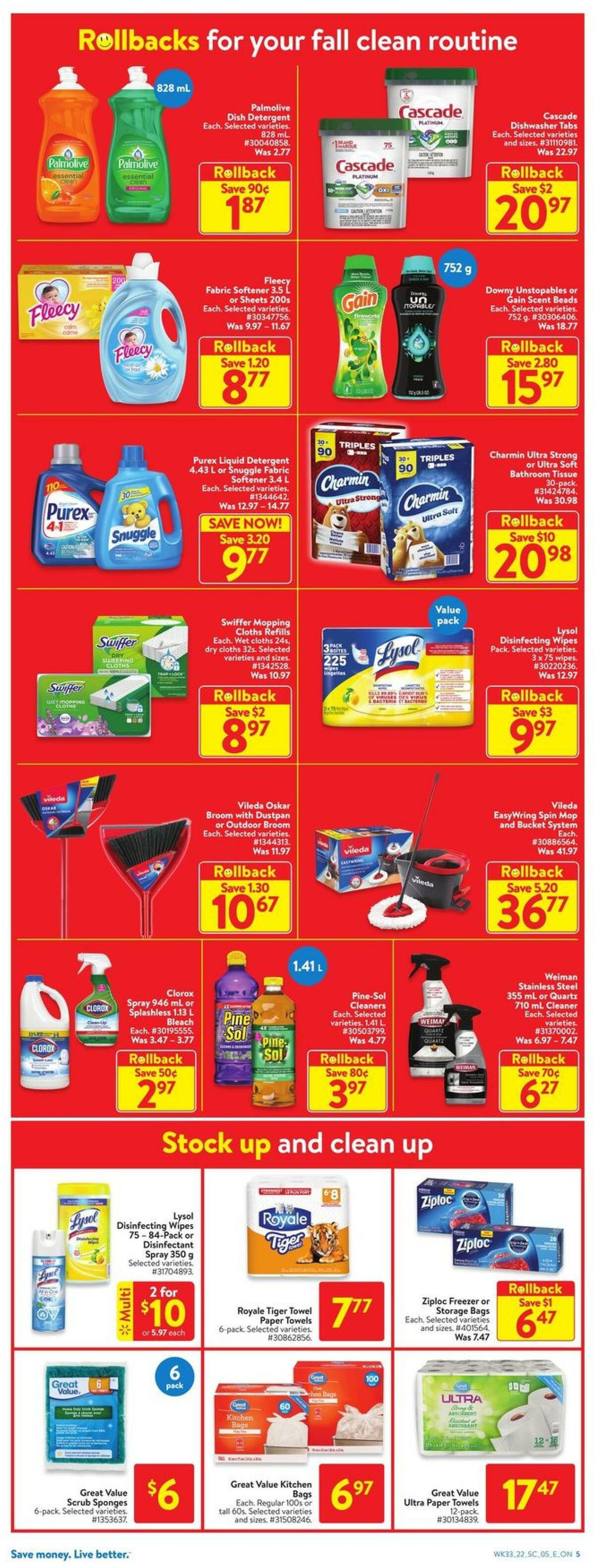Walmart Flyer from September 8