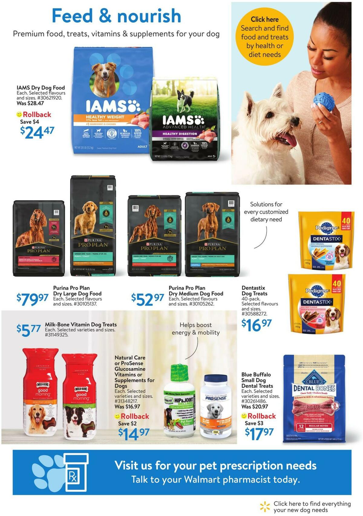 Walmart Everything Pet Flyer from September 15