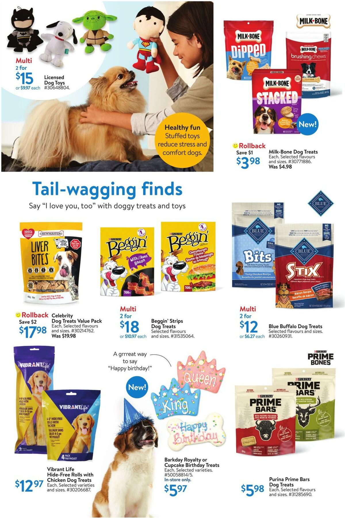Walmart Everything Pet Flyer from September 15