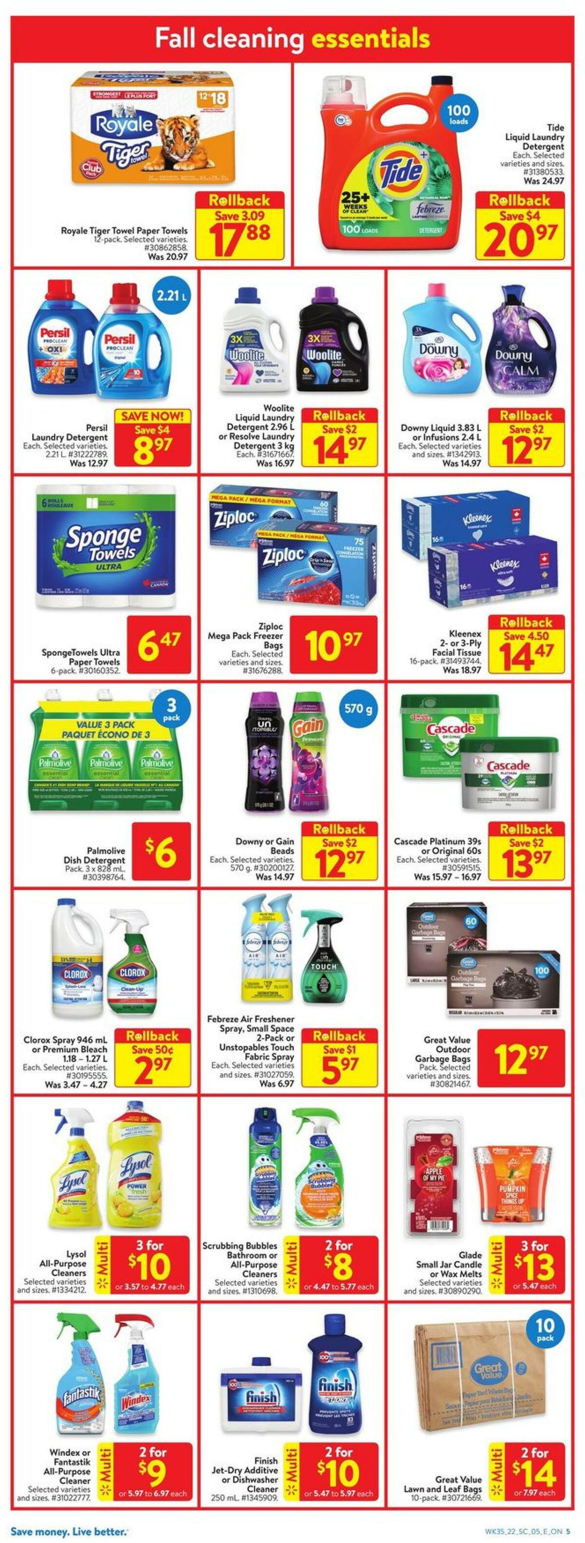 Walmart Flyer from September 22