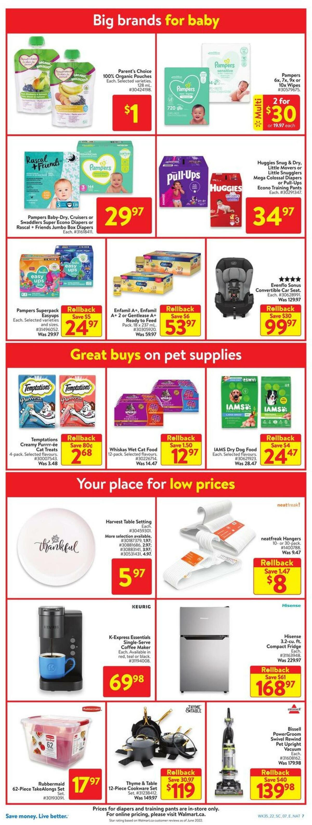 Walmart Flyer from September 22