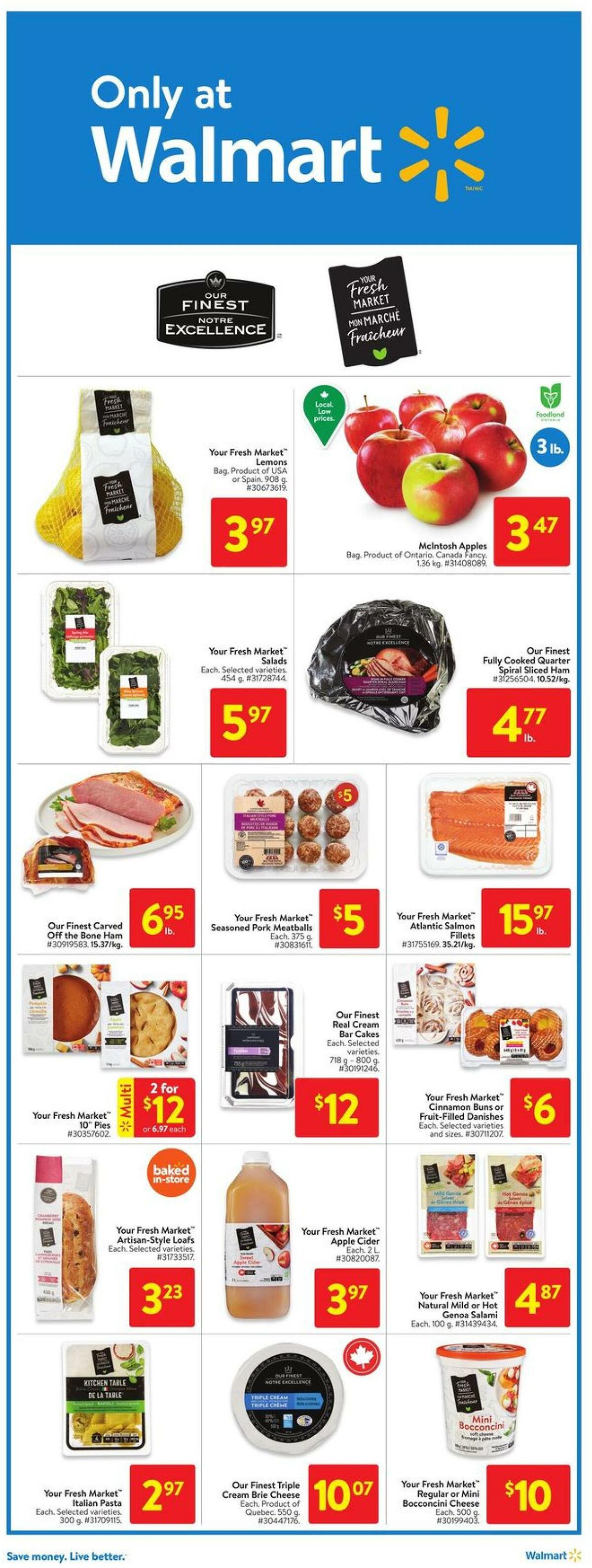 Walmart Flyer from September 22